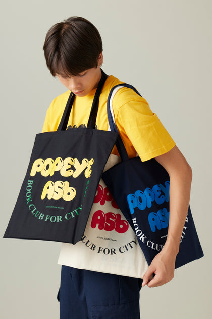 [受注生産・12月後半から発送予定] POPEYE BOOK CLUB Tote Bag