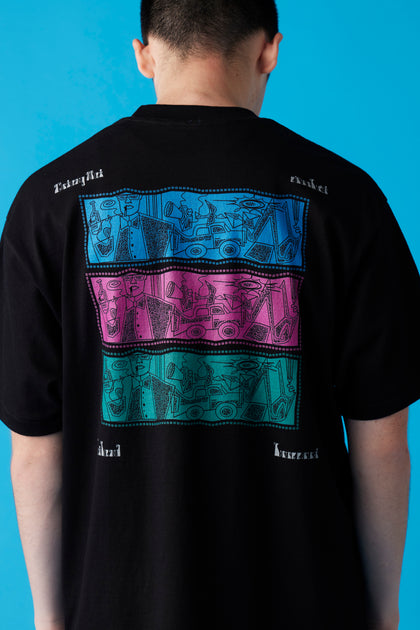 受注生産・10月前半から発送予定] THAILAND T-Shirt / Black - POPEYE