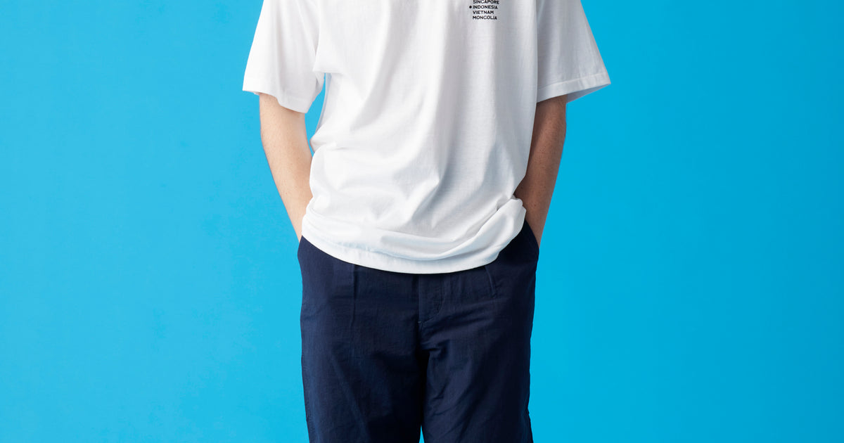 受注生産・10月前半から発送予定] INDONESIA T-Shirt / White - POPEYE 