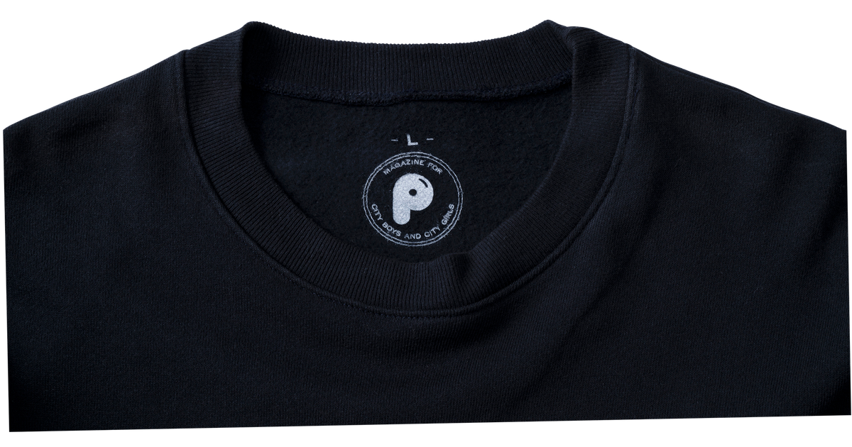 数量限定・12月中旬より順次発送予定] POPEYE Logo Sweat / Navy