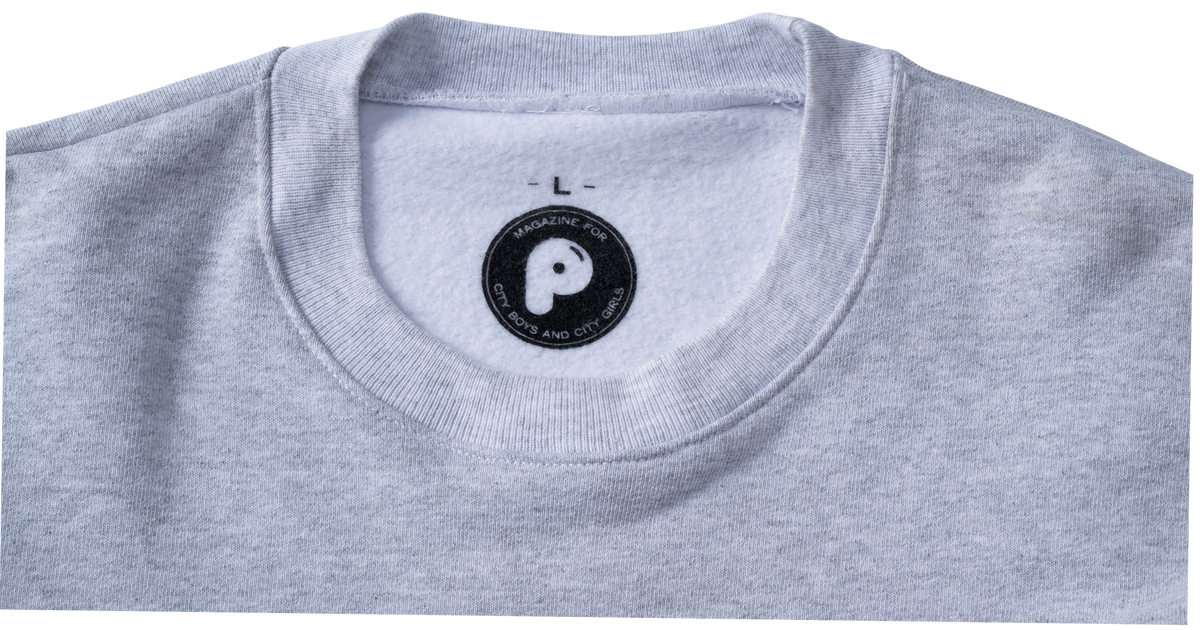 POPEYE LOGO スウェット グレー XXL マガジンハウス博限定カラー 数量限定・12月中旬より順次発送予定] Magazine House Logo Sweat