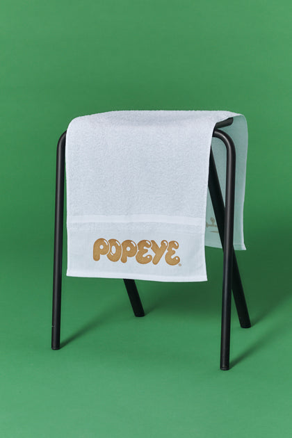 受注生産・4月末 - 5月までに発送予定] POPEYE Onsen Towel #04
