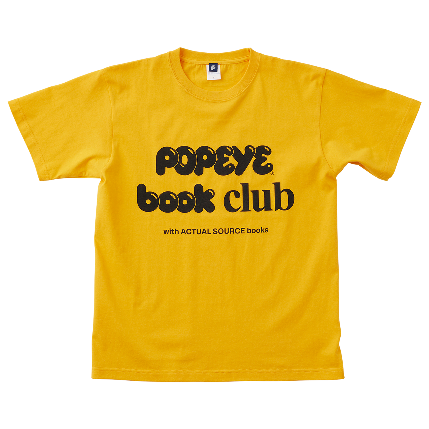 POPEYE BOOK CLUB Club T-Shirt / Yellow