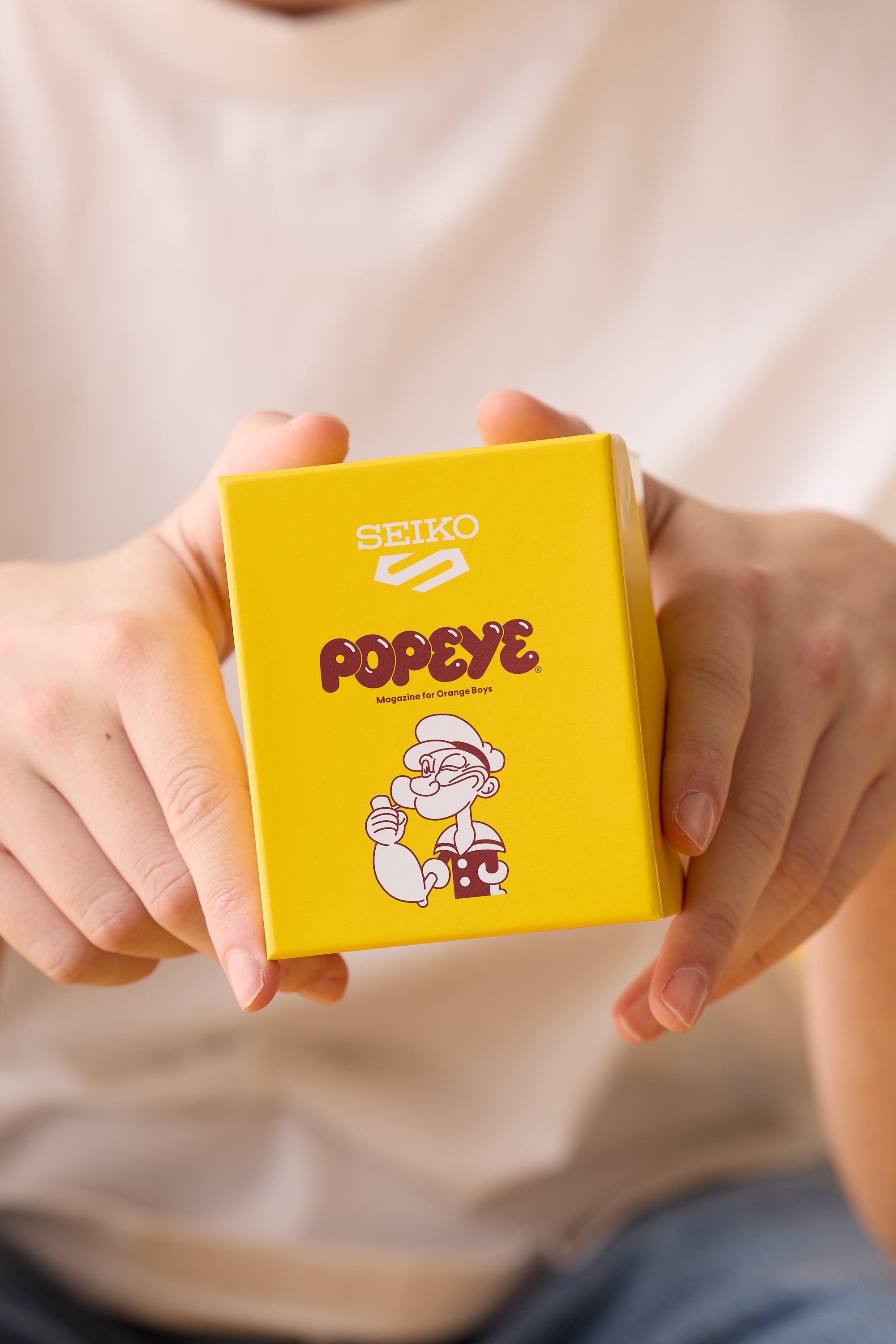 予約販売・9月4日(金)より順次発送予定] SEIKO 5 SPORTS × POPEYE SKX