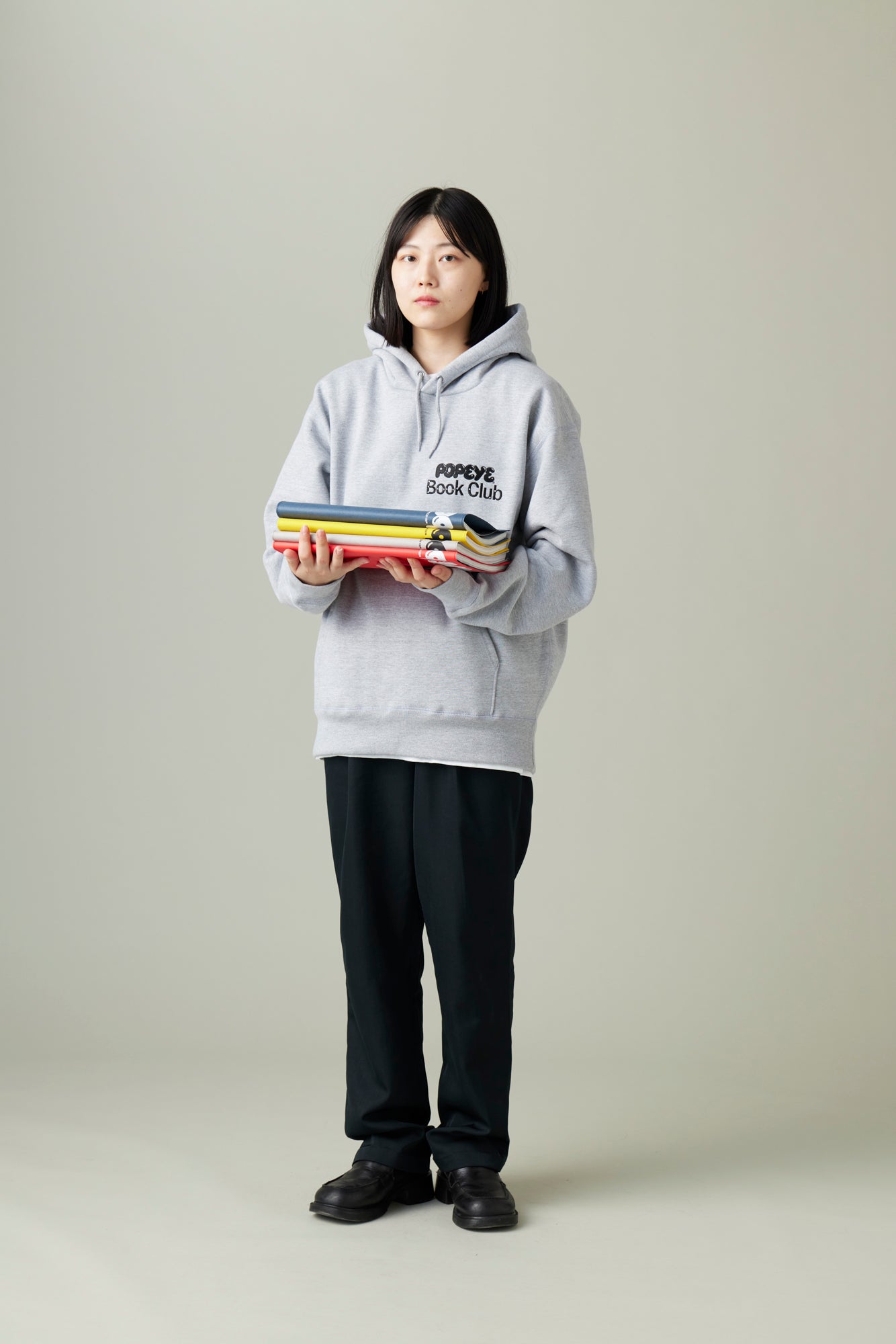 受注生産・12月後半から発送予定] POPEYE BOOK CLUB Hoodie / Heather