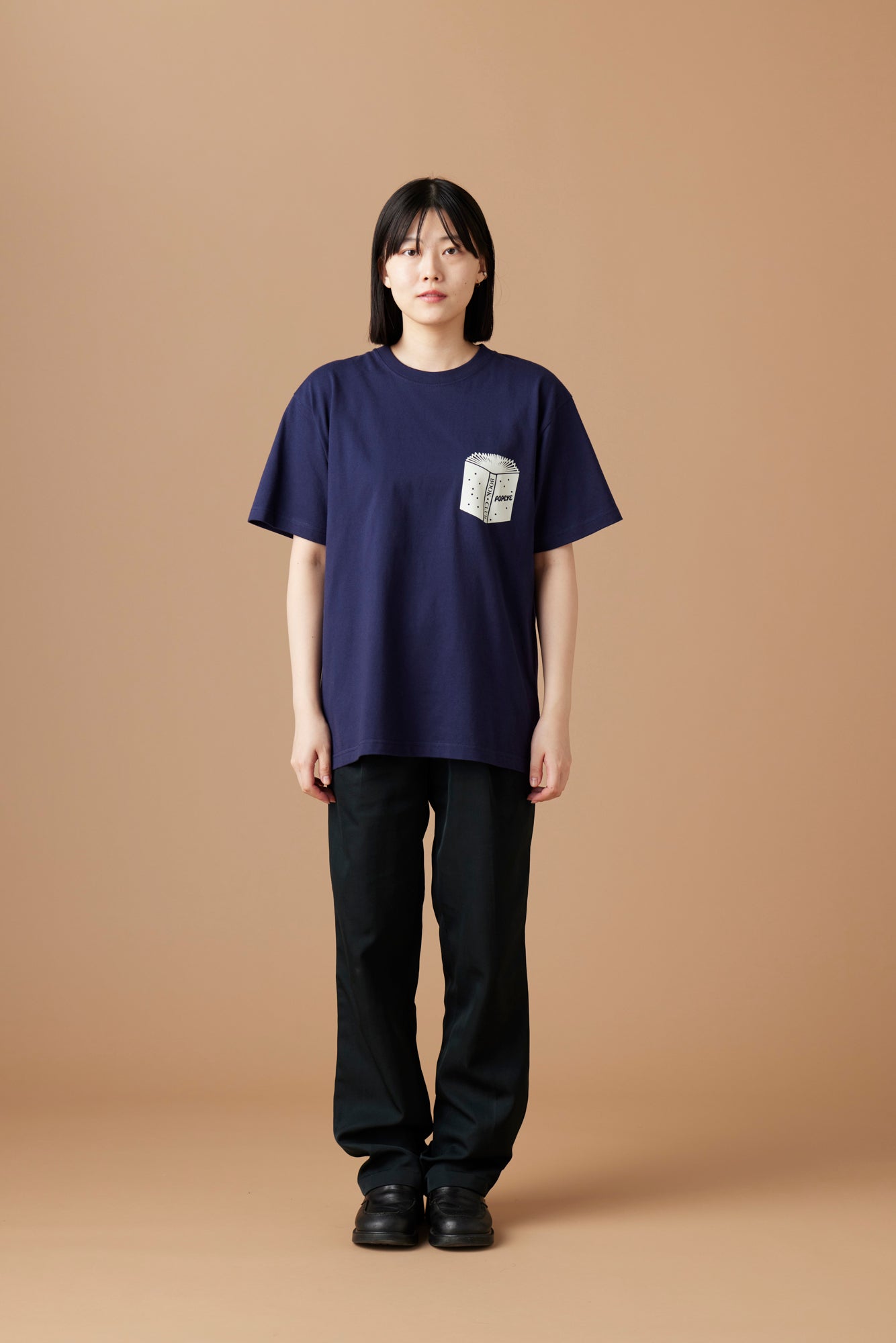 受注生産・12月後半から発送予定] POPEYE BOOK CLUB Book T-Shirt