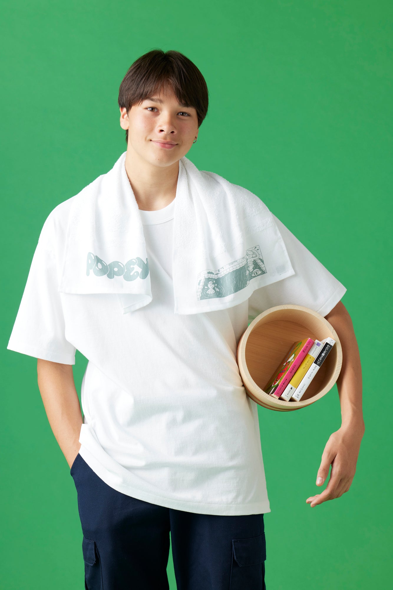 受注生産・12月後半から発送予定] POPEYE Onsen Towel #06 - POPEYE