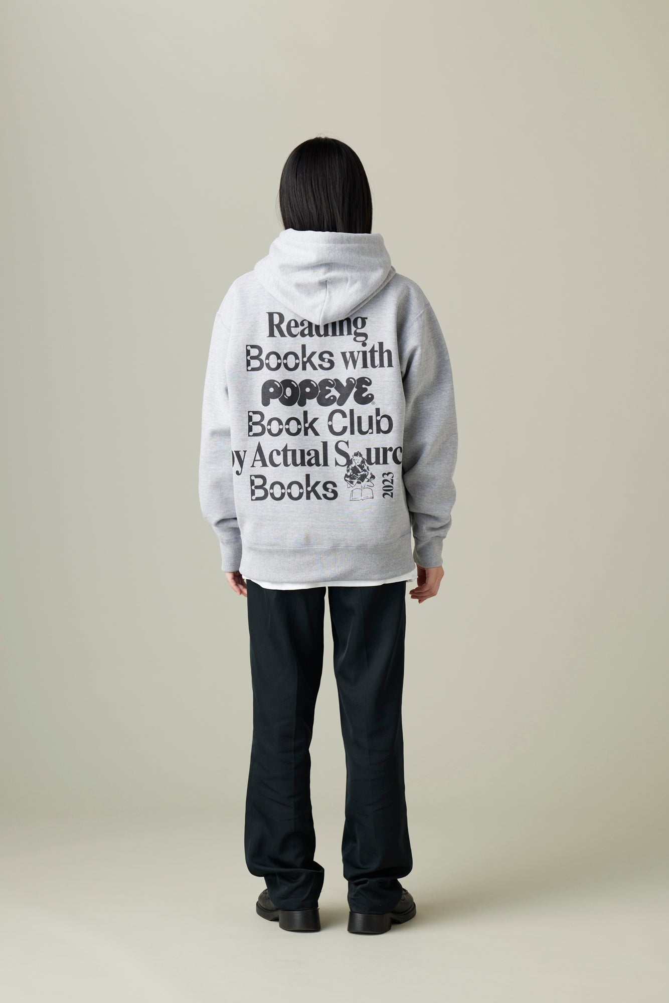 受注生産・12月後半から発送予定] POPEYE BOOK CLUB Hoodie / Heather