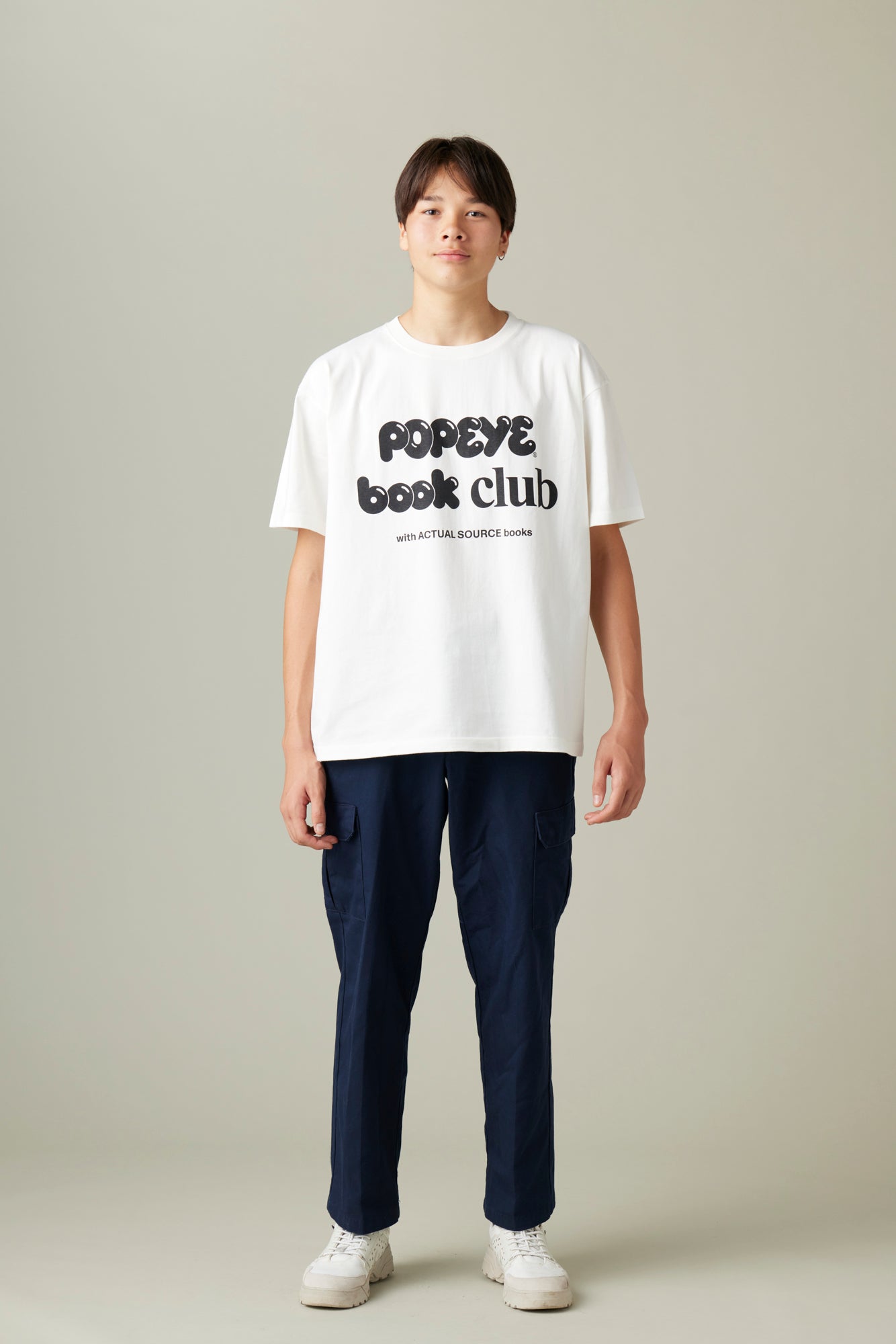 受注生産・12月後半から発送予定] POPEYE BOOK CLUB Club T-Shirt