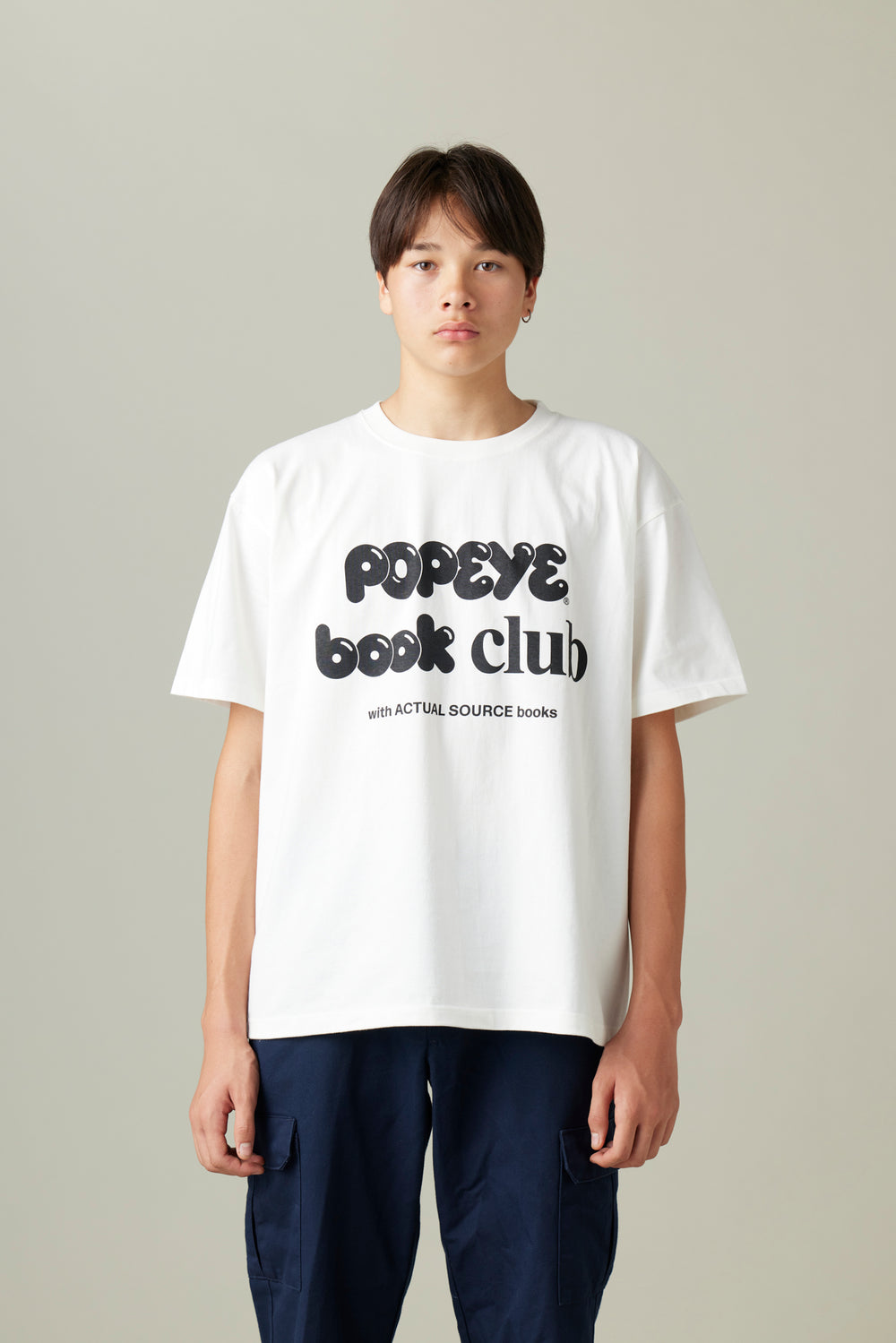受注生産・12月後半から発送予定] Piece T-shirt #06 - POPEYE ONLINE 