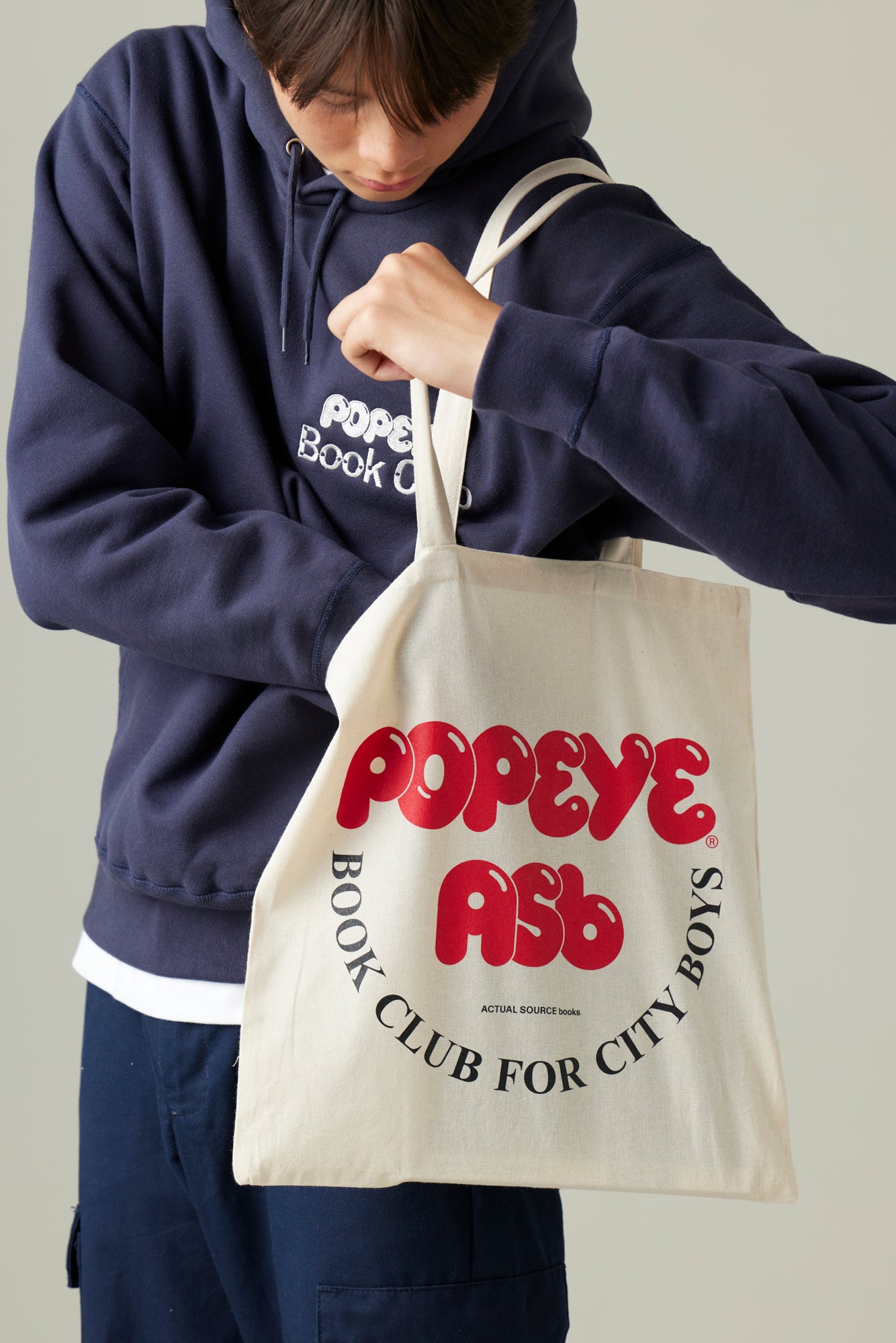 受注生産・12月後半から発送予定] POPEYE BOOK CLUB Tote Bag - POPEYE
