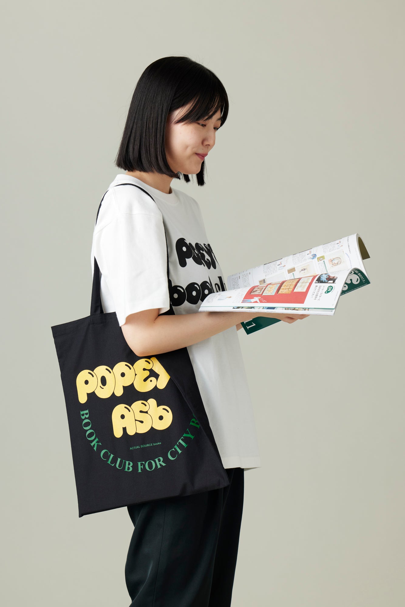 受注生産・12月後半から発送予定] POPEYE BOOK CLUB Tote Bag - POPEYE
