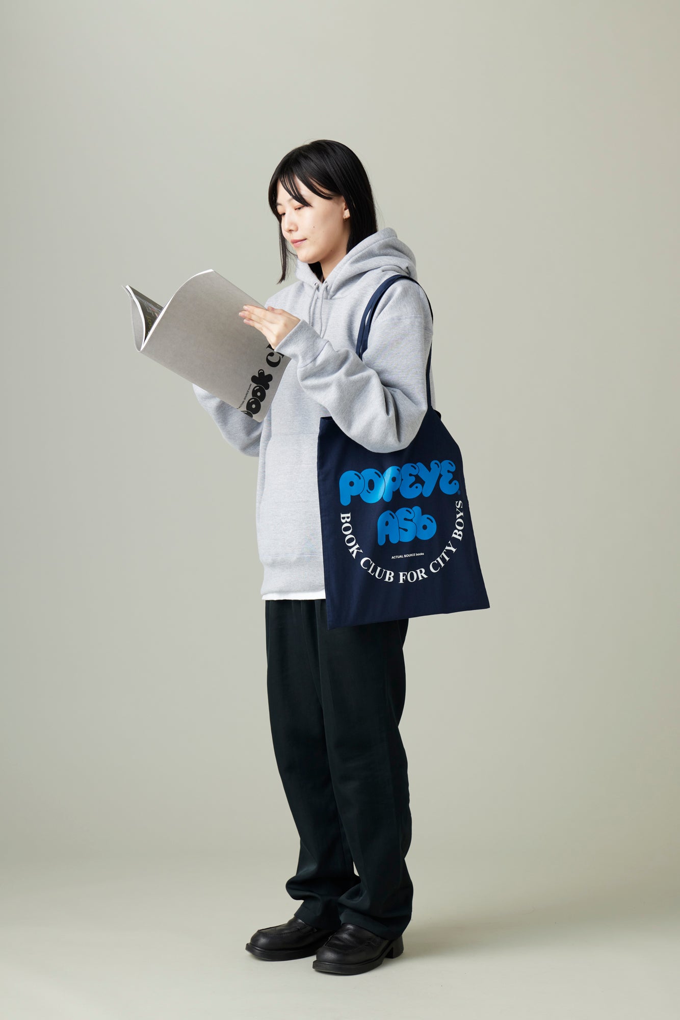受注生産・12月後半から発送予定] POPEYE BOOK CLUB Tote Bag - POPEYE