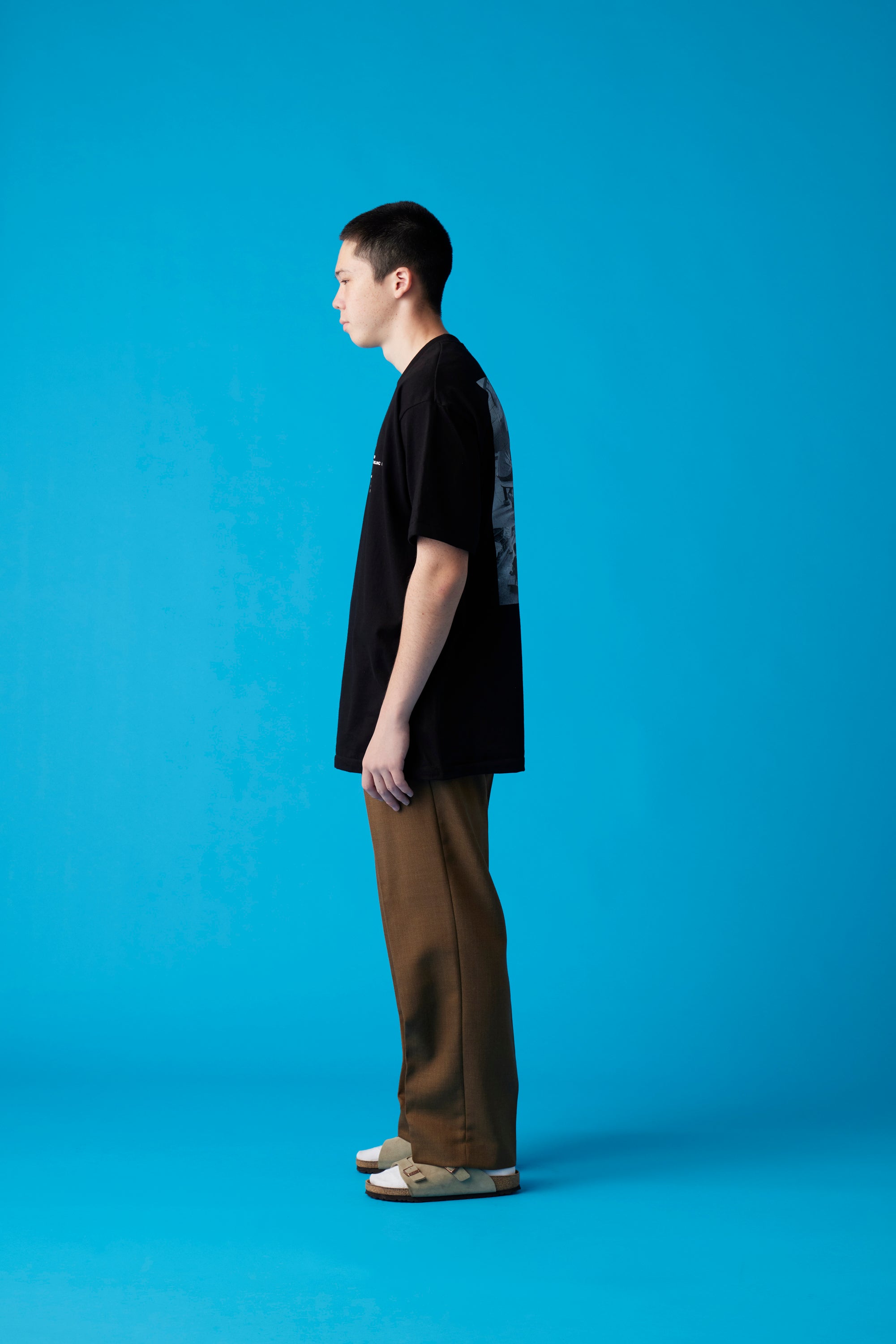 受注生産・10月前半から発送予定] SINGAPORE T-Shirt / Black - POPEYE