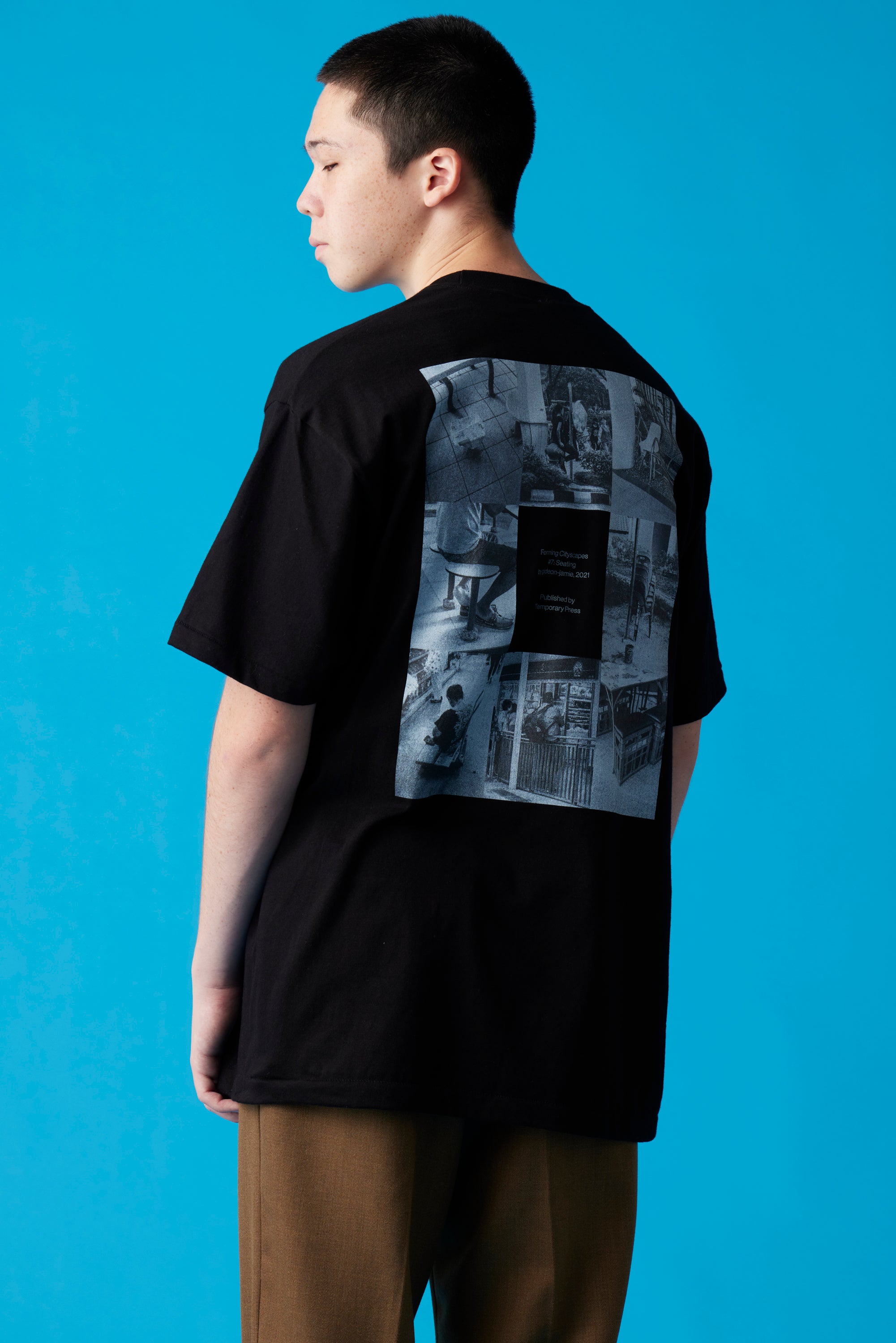 受注生産・10月前半から発送予定] SINGAPORE T-Shirt / Black - POPEYE