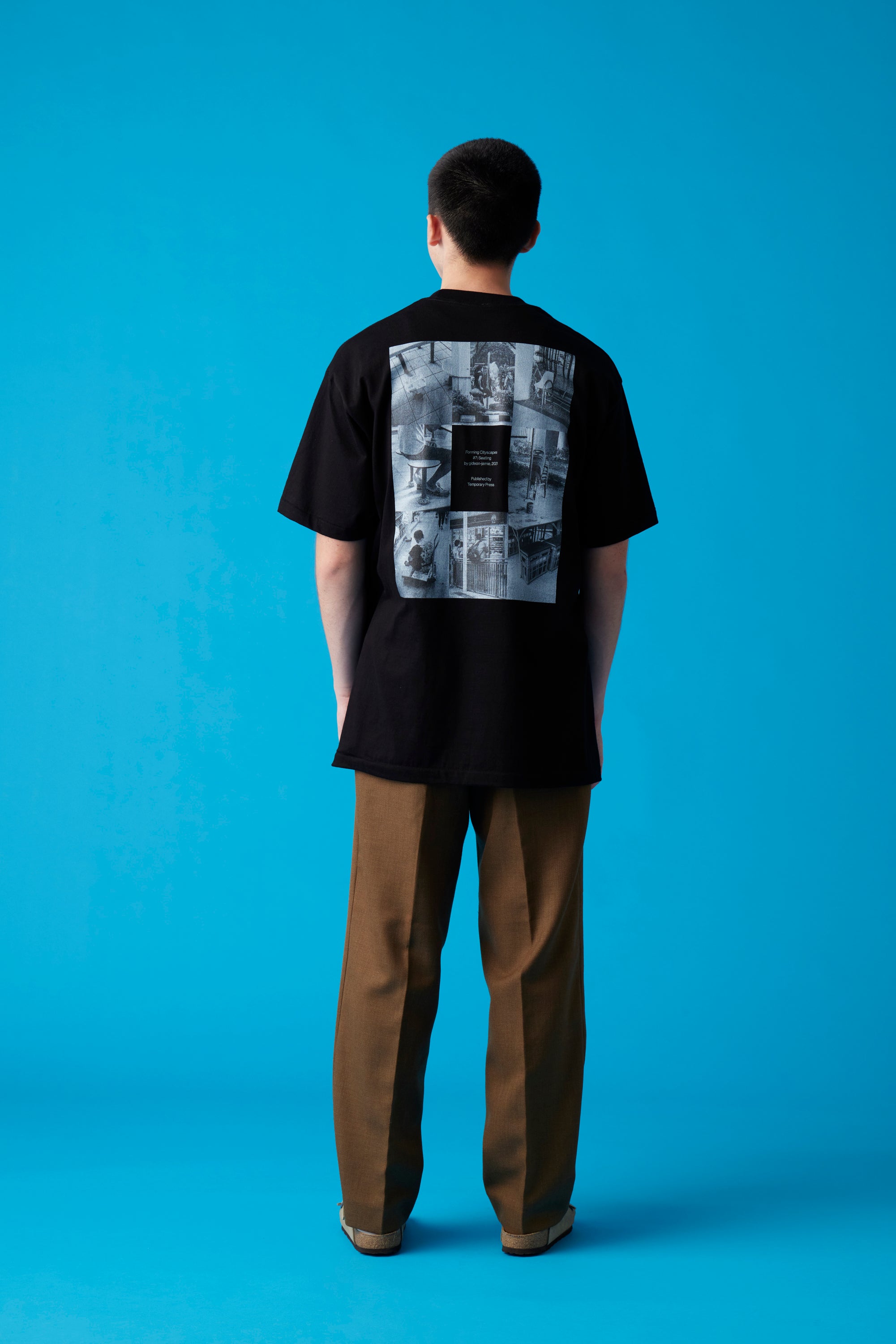 受注生産・10月前半から発送予定] SINGAPORE T-Shirt / Black - POPEYE