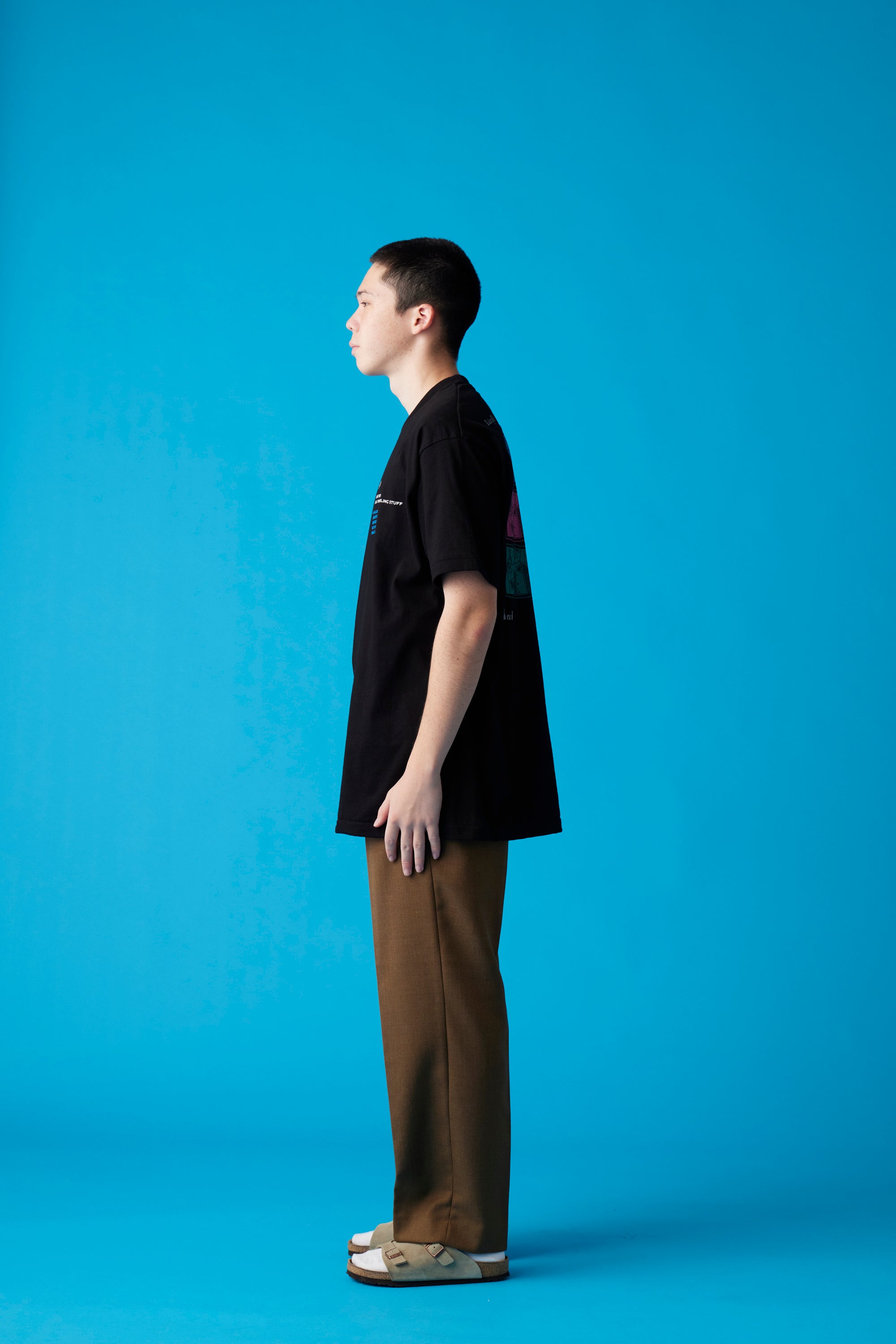 受注生産・10月前半から発送予定] THAILAND T-Shirt / Black - POPEYE