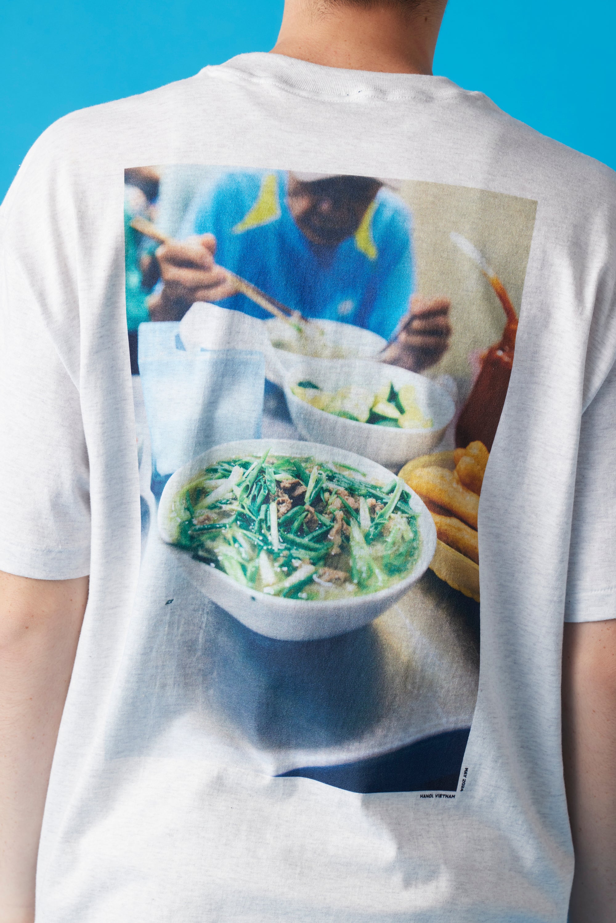 [受注生産・10月前半から発送予定] VIETNAM T-Shirt / Heather Gray