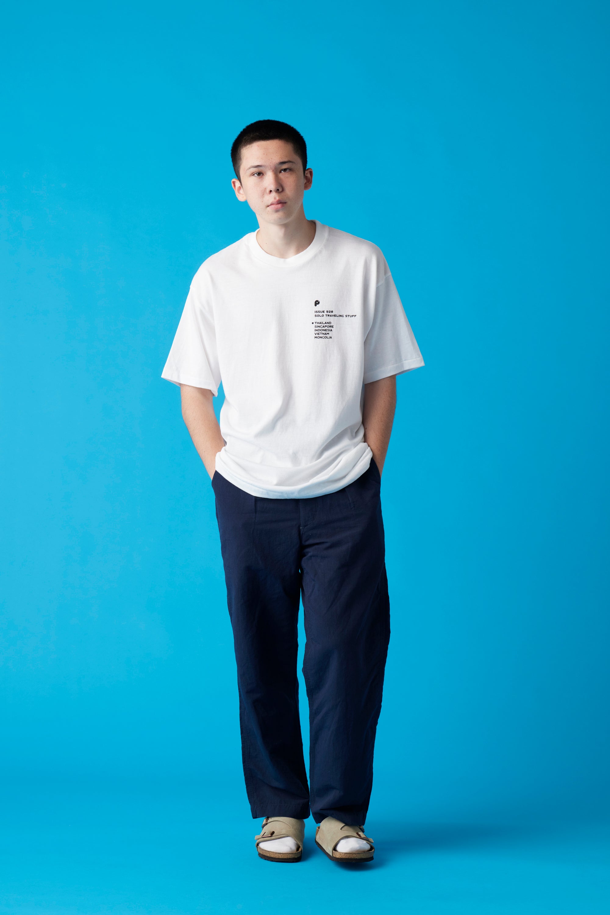 受注生産・10月前半から発送予定] THAILAND T-Shirt / White - POPEYE