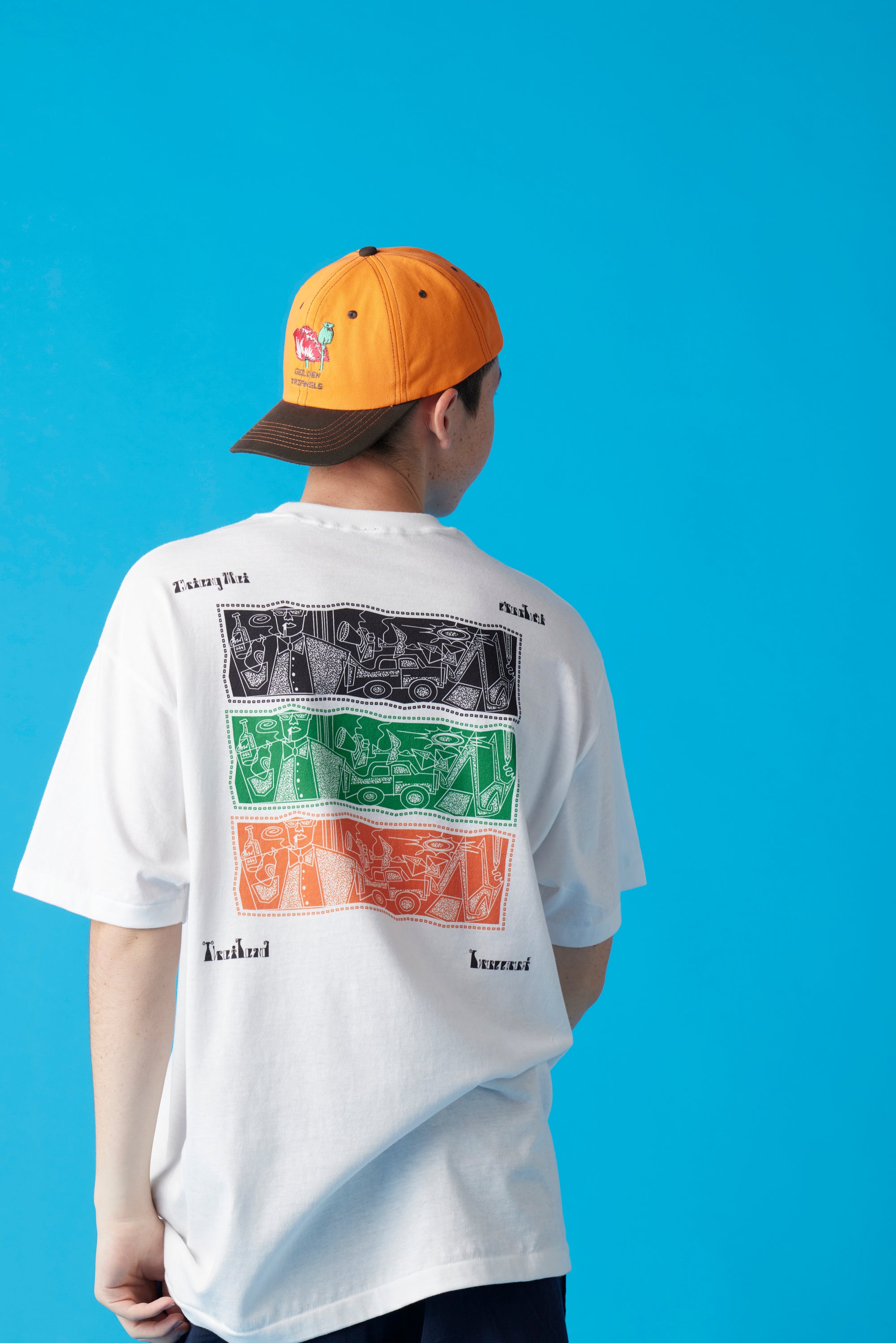 受注生産・10月前半から発送予定] THAILAND T-Shirt / White - POPEYE