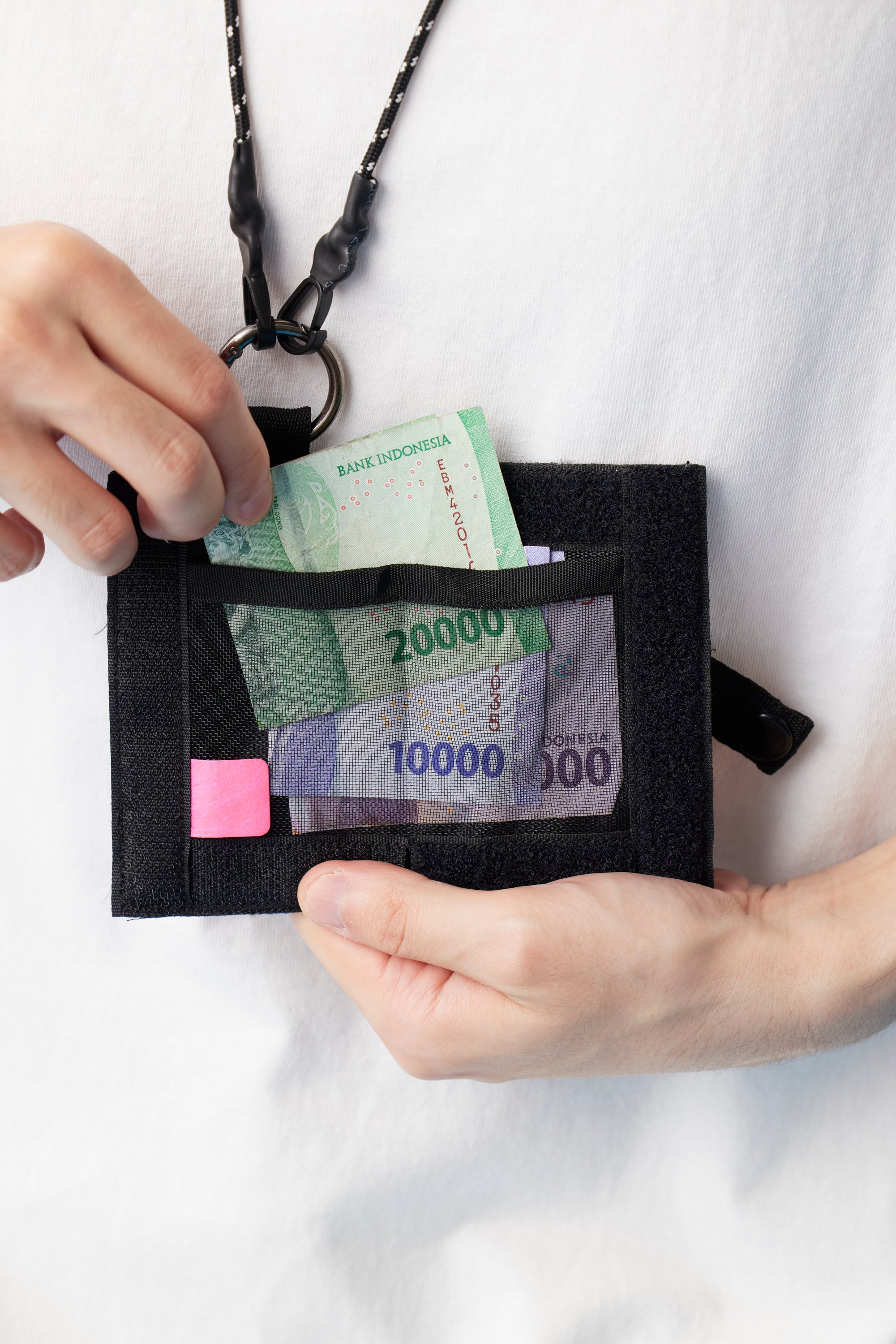 受注生産・10月前半から発送予定] SOLO TRAVELING ZIPP LANYARD WALLET