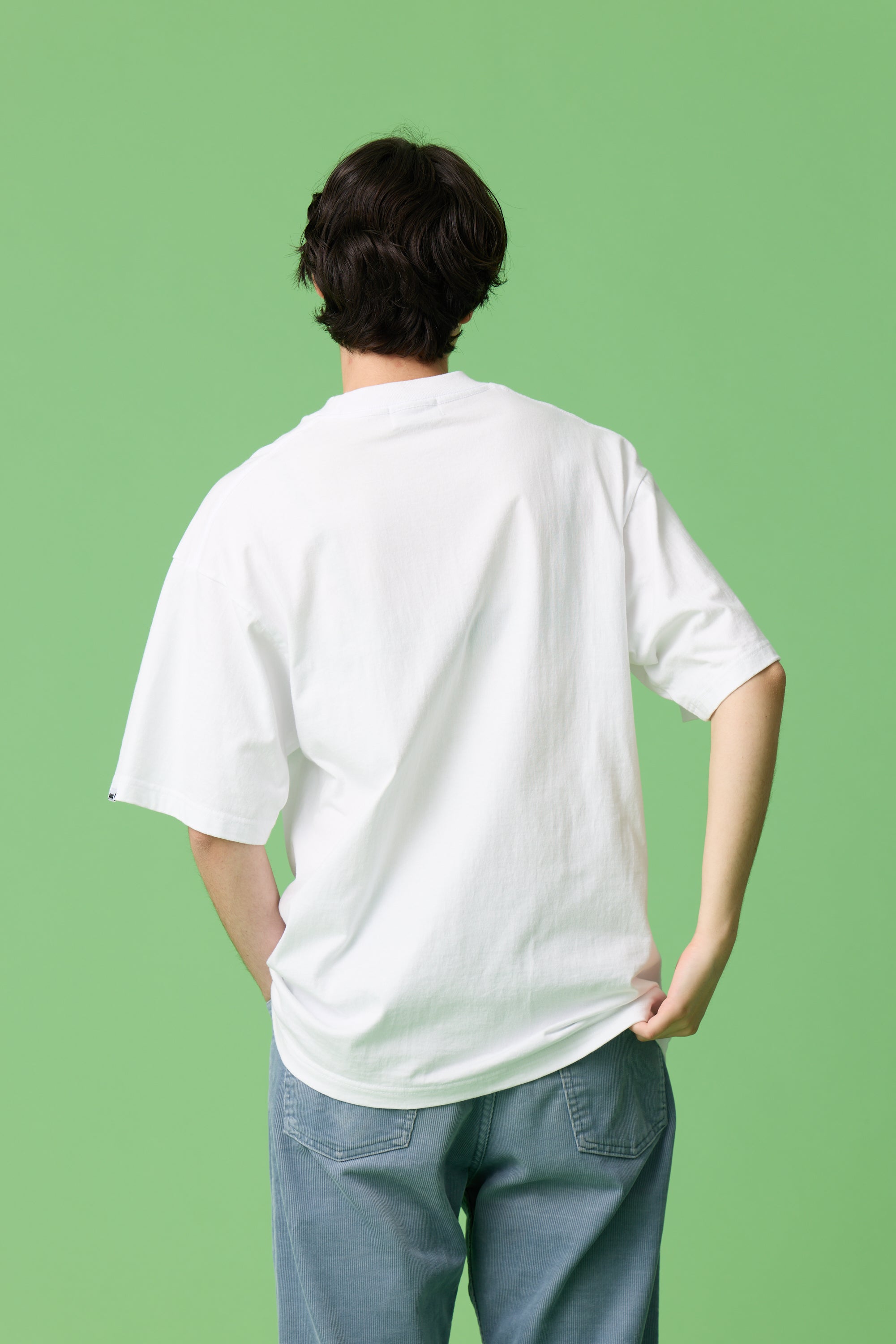 受注生産・9月末から発送予定] P-City TEE / WHITE (SKI BOY) - POPEYE