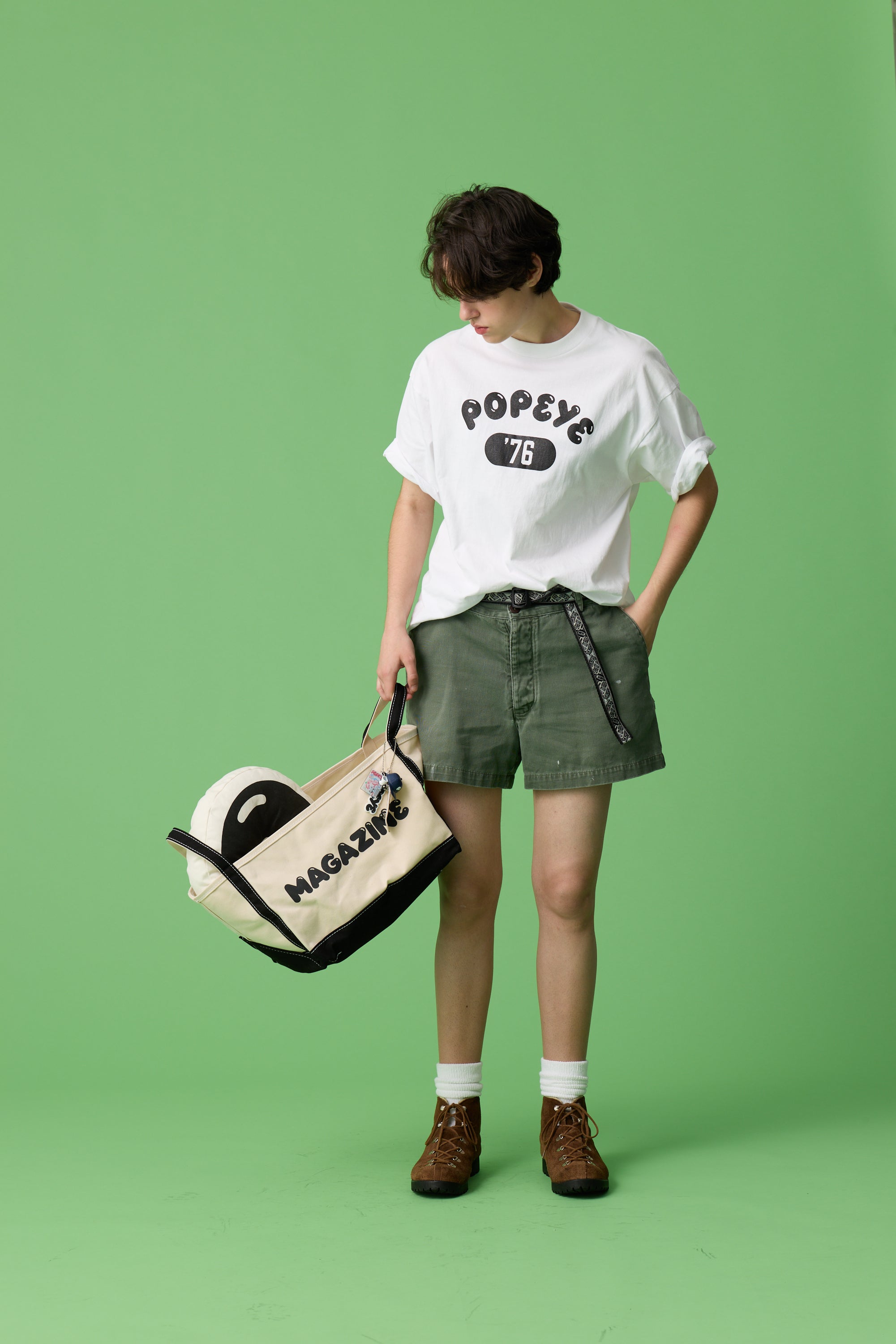 受注生産・11月中旬から発送予定] P-BOOK TOTE - POPEYE ONLINE STORE