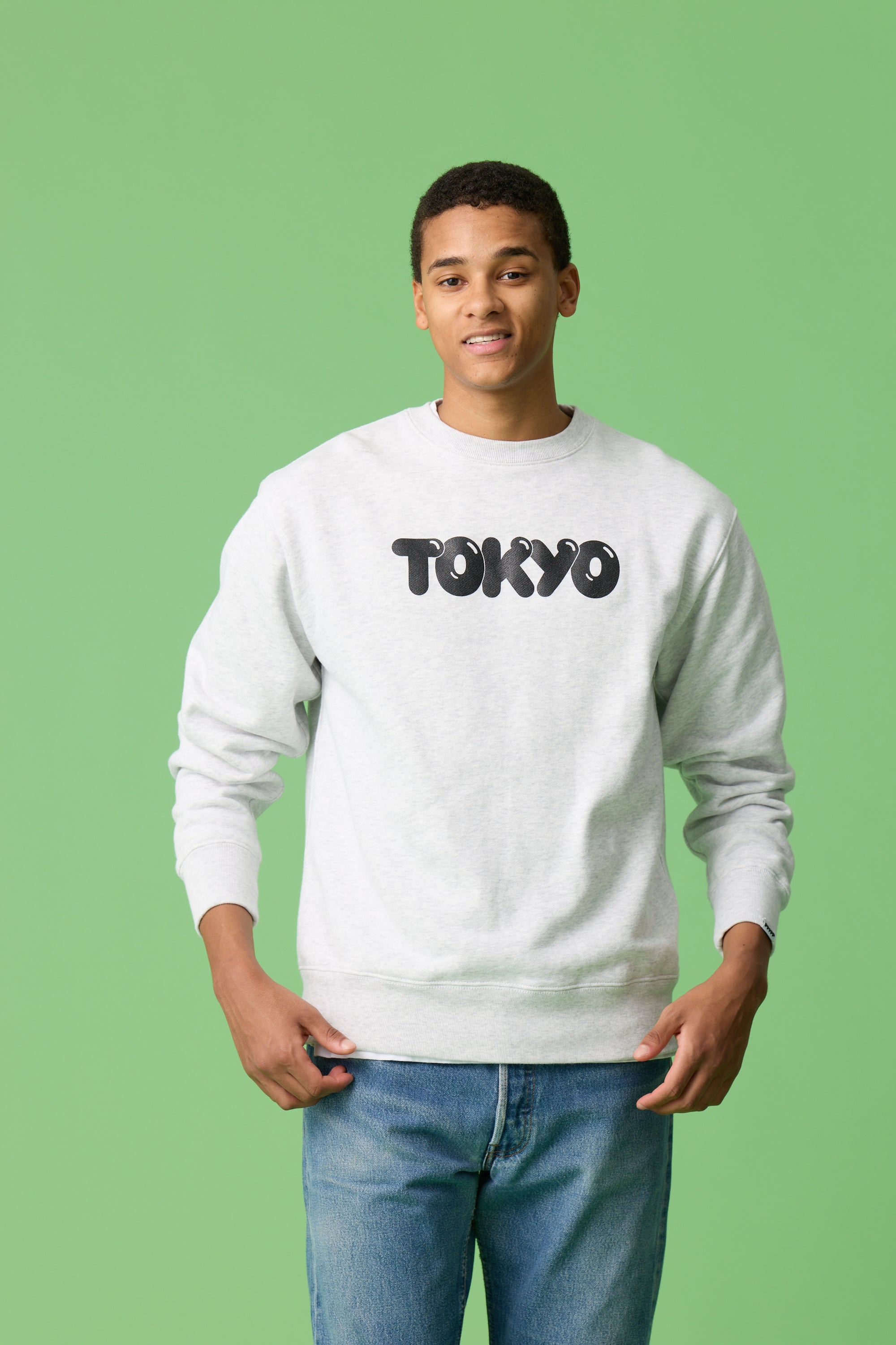 [受注生産・9月末から発送予定] P-City SWEAT / WHITE (TYO)