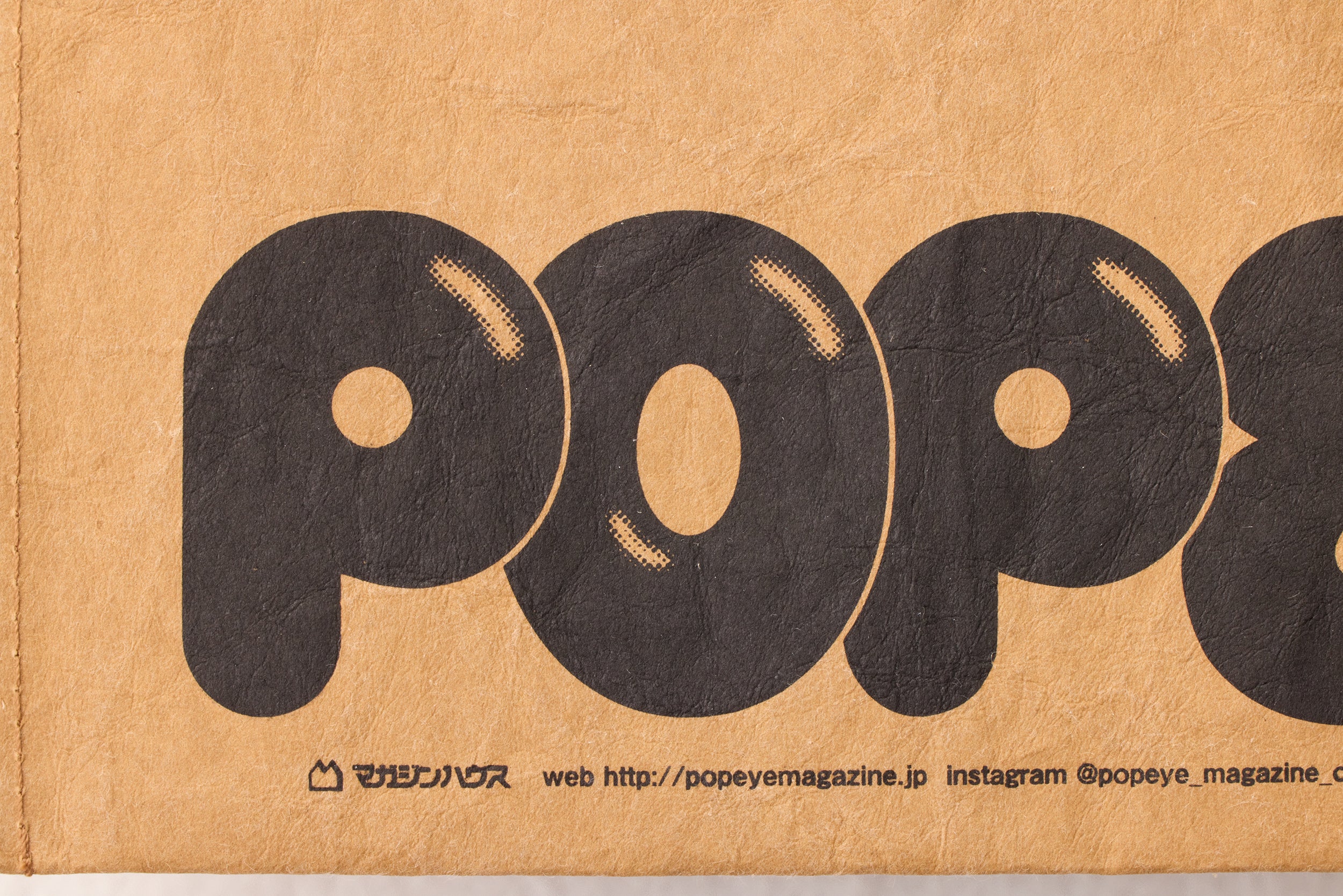 受注生産・9月末から発送予定] POPEYE ENVELOPE BAG - POPEYE ONLINE STORE