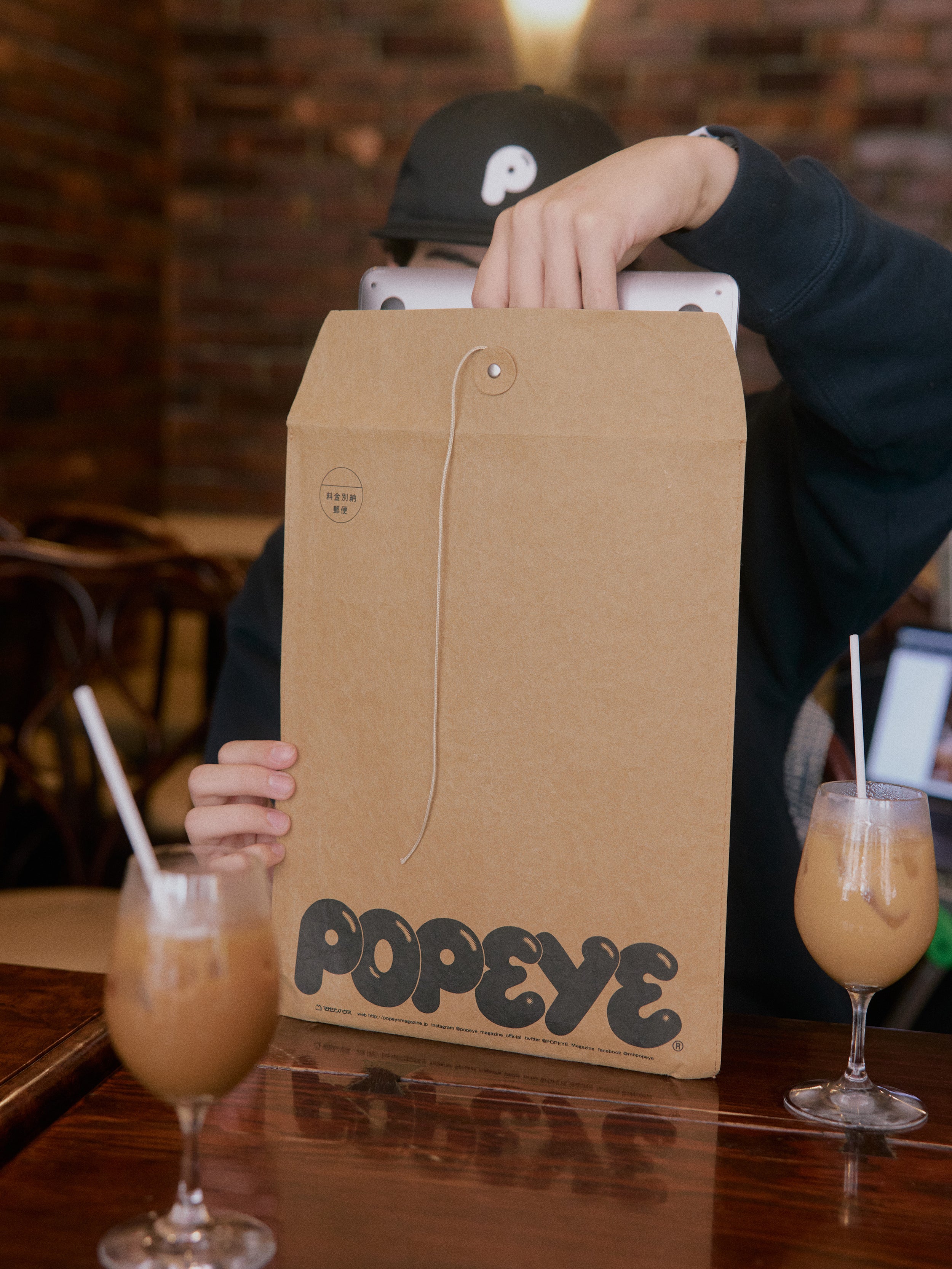 未使用　受注生産限定　ポパイ　POPEYE エンベロープバッグ 受注生産・9月末から発送予定] POPEYE ENVELOPE BAG - POPEYE ONLINE STORE