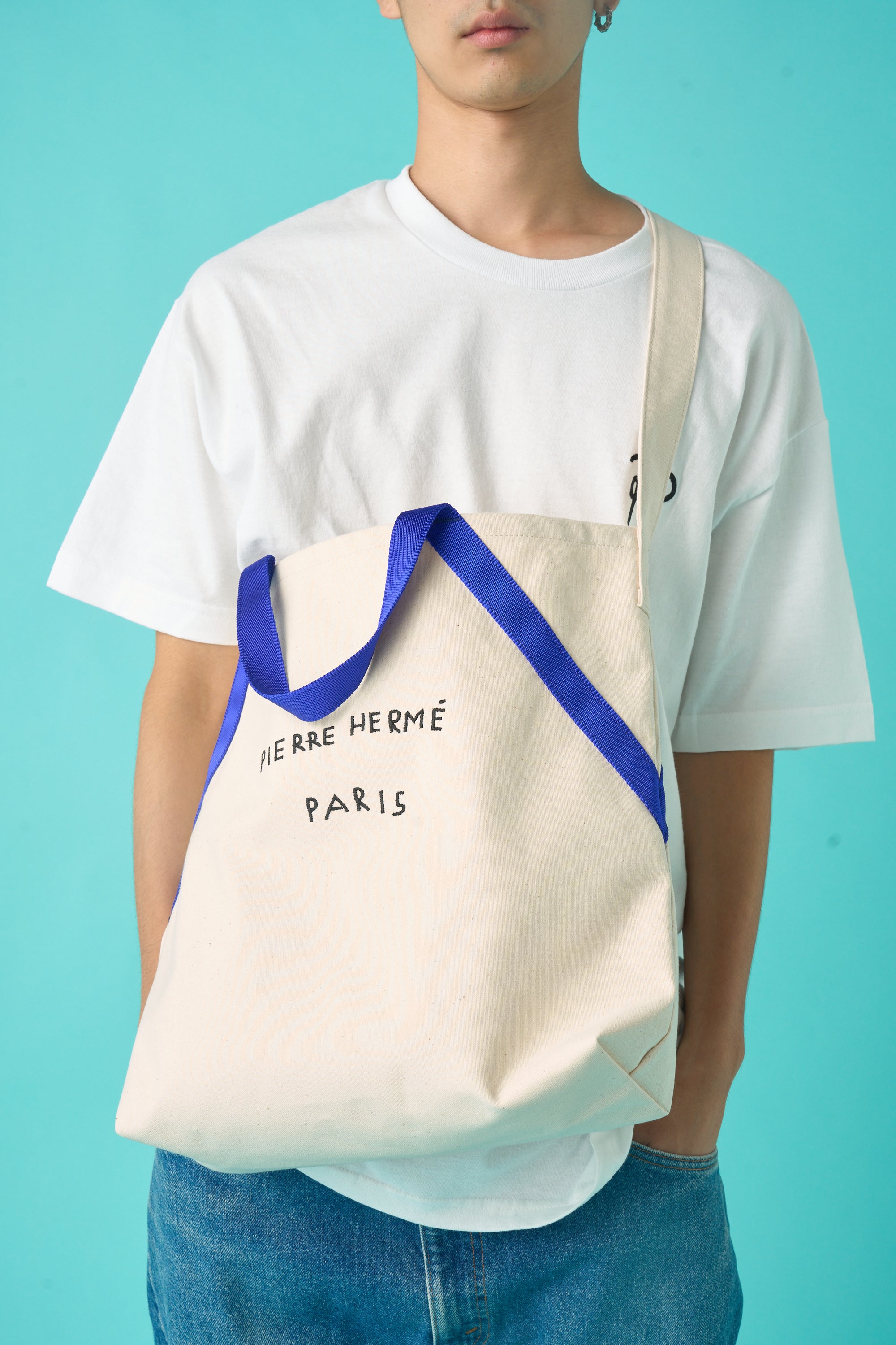 [限定50個・12月末から発送予定] 〈RIPRAP〉 koro-koro MACARON Limited Tote Bag with Himaa
