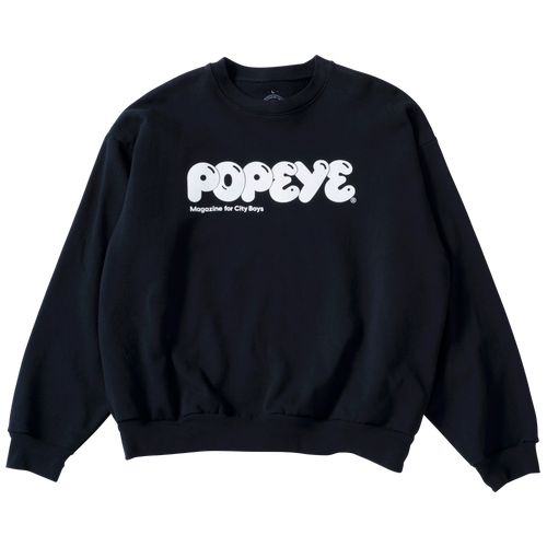 数量限定・12月中旬より順次発送予定] POPEYE Logo Sweat / Navy