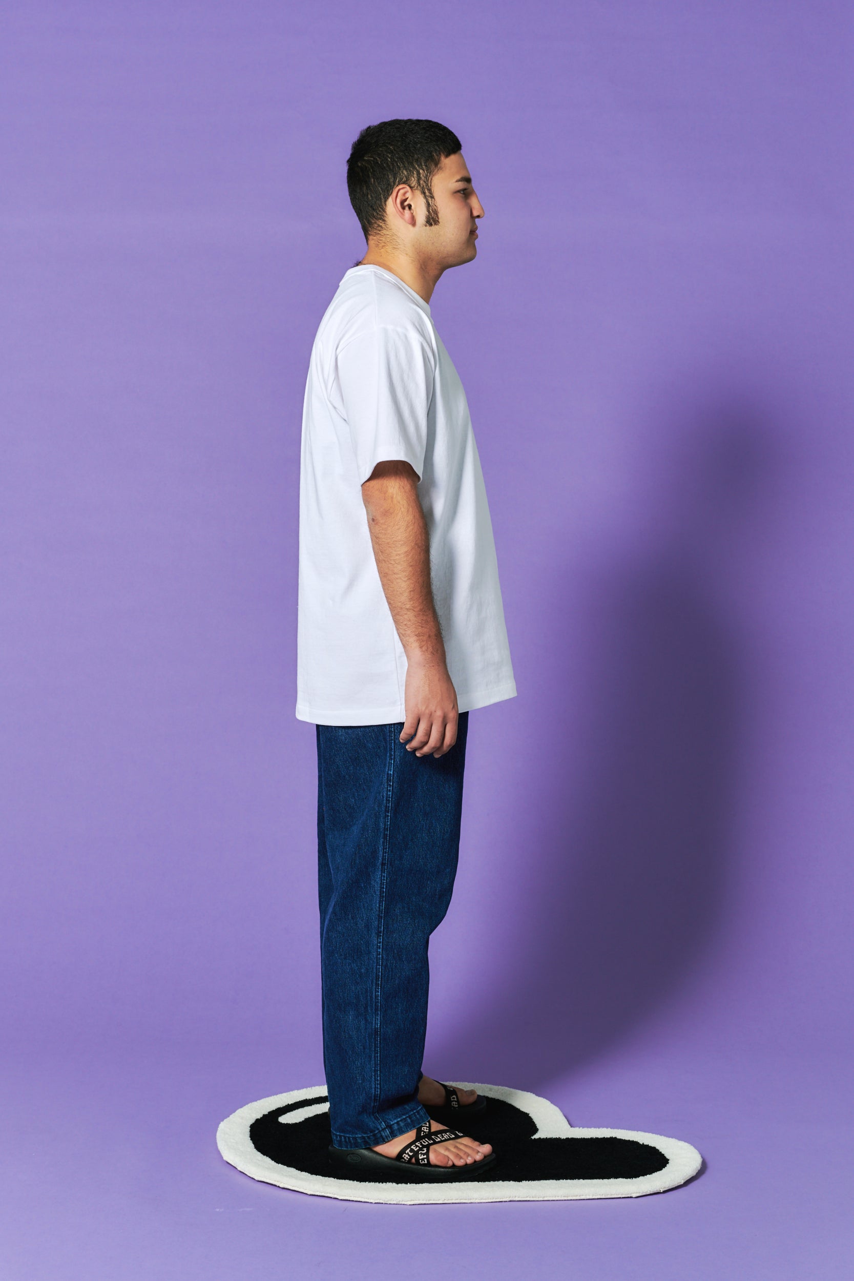 受注生産・5月末 - 6月末までに発送予定] P Rug (Basic/Black