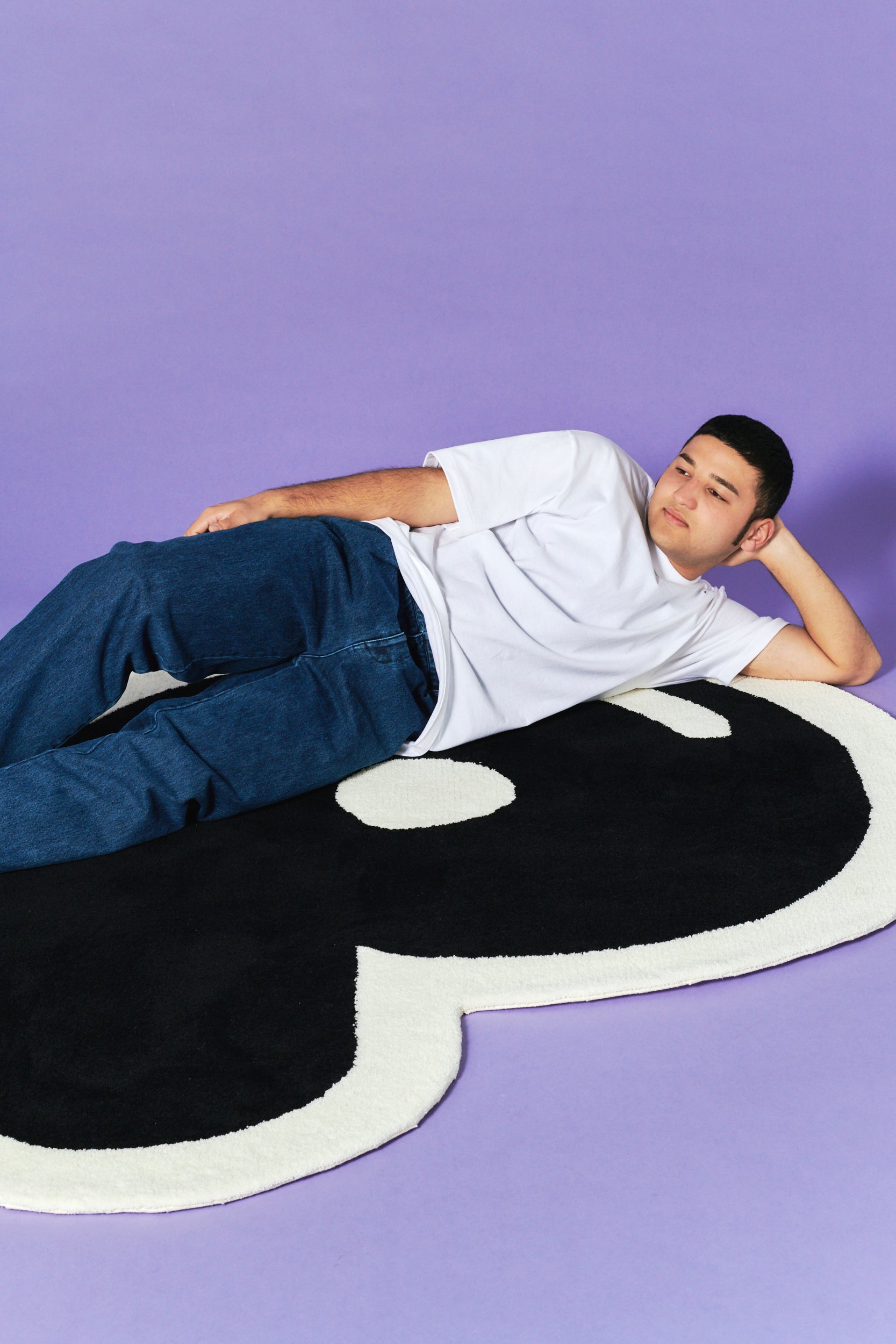 受注生産・5月末 - 6月末までに発送予定] P Rug (Big) - POPEYE ONLINE