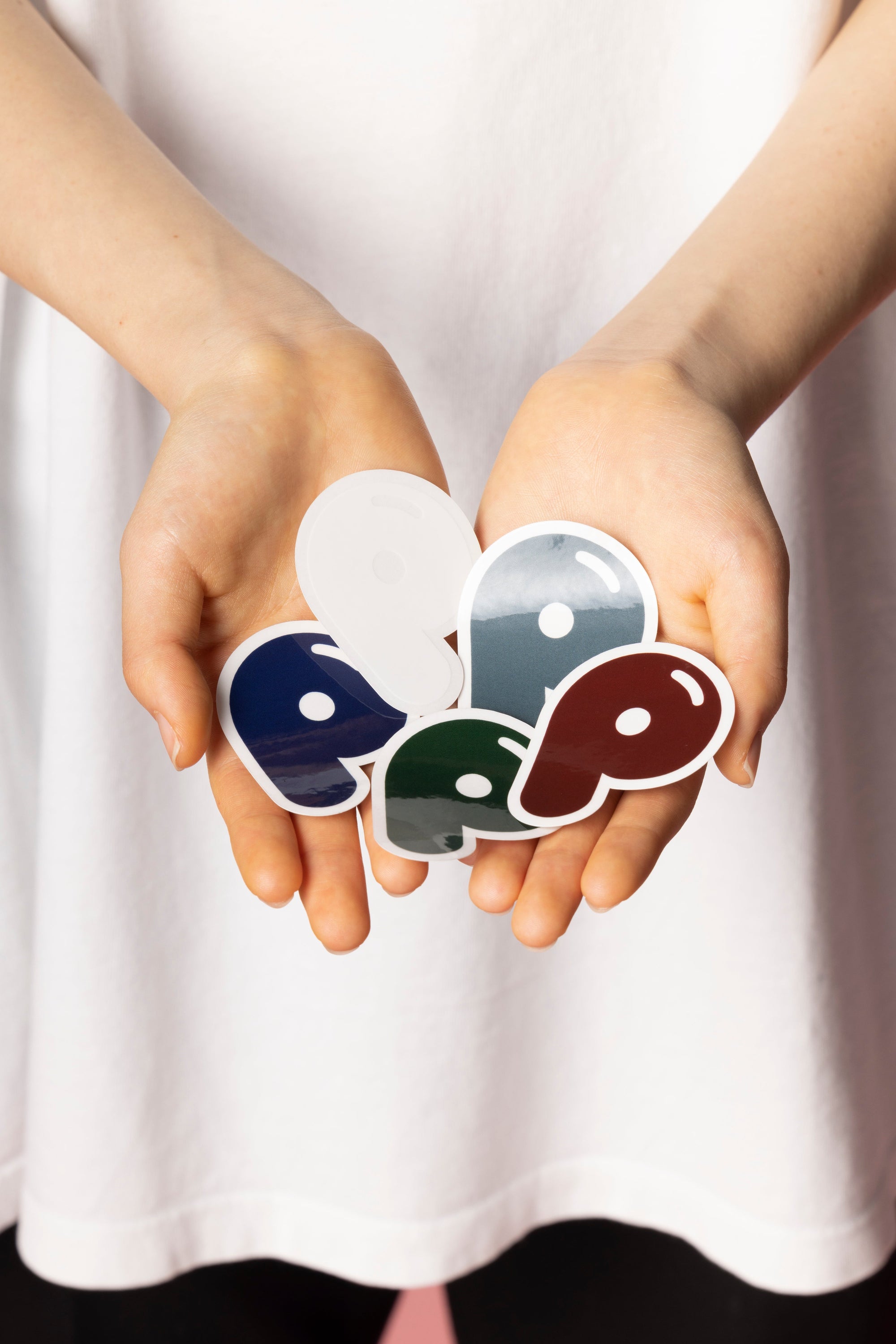 P Sticker Set