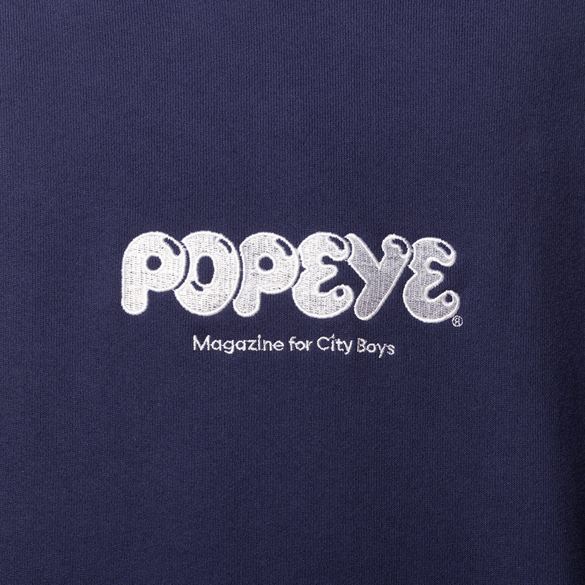POPEYE Logo Hoodie / Deep Navy - POPEYE ONLINE STORE