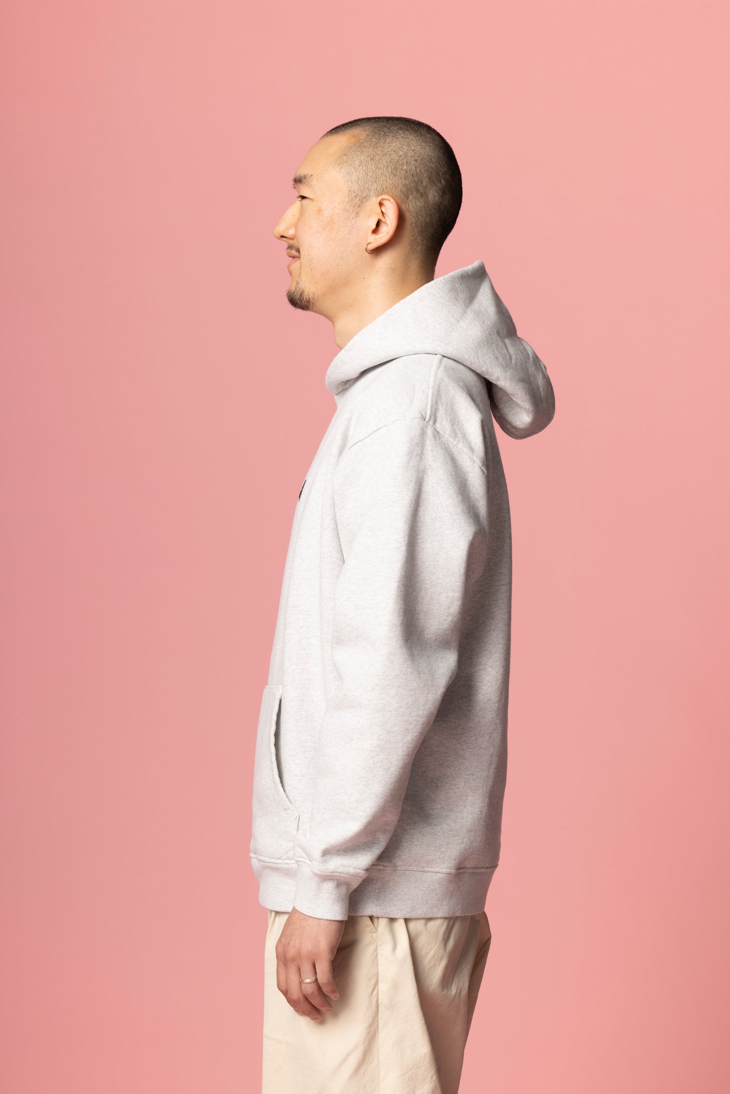 POPEYE Logo Hoodie / Heather Gray - POPEYE ONLINE STORE