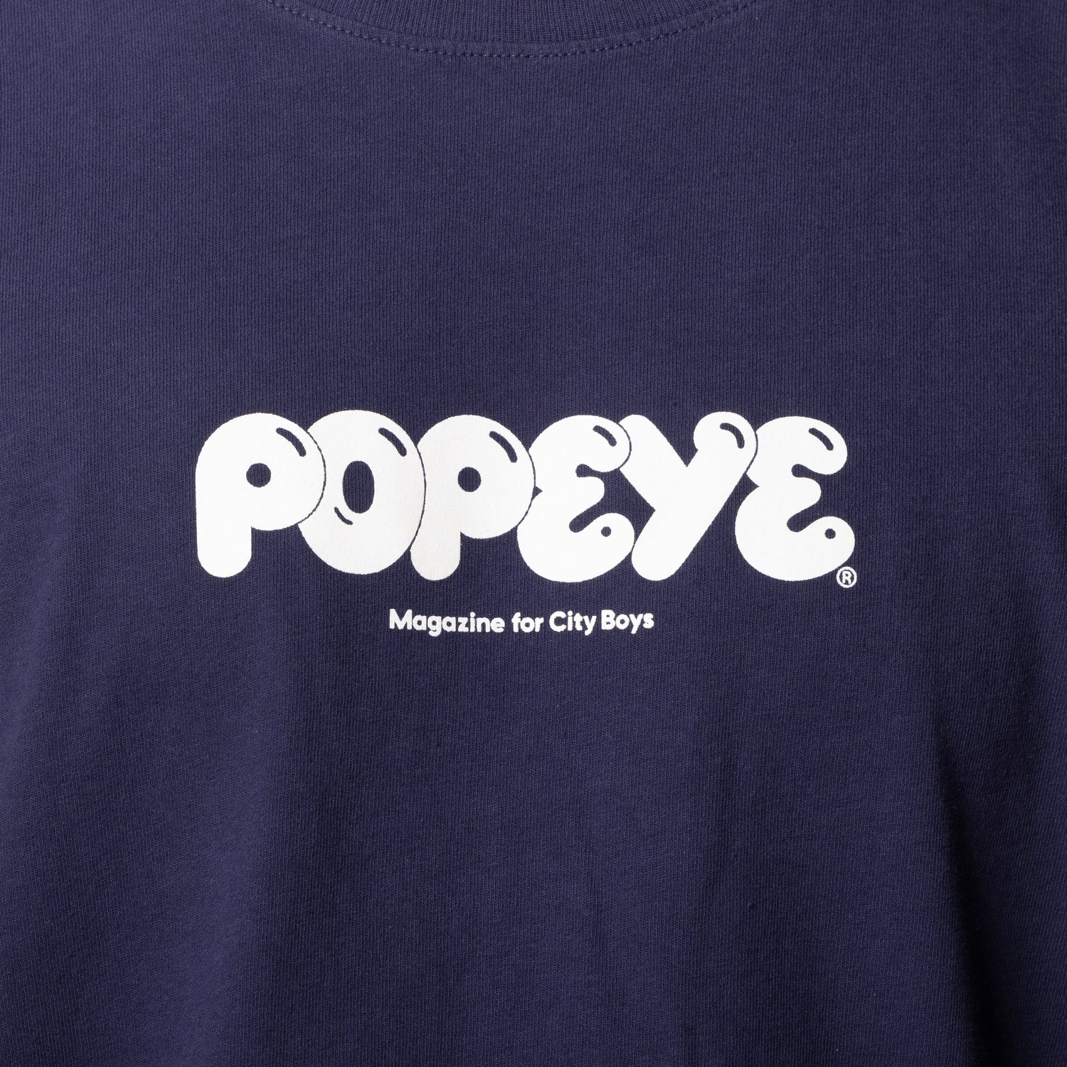 POPEYE Logo T-Shirt / Deep Navy - POPEYE ONLINE STORE