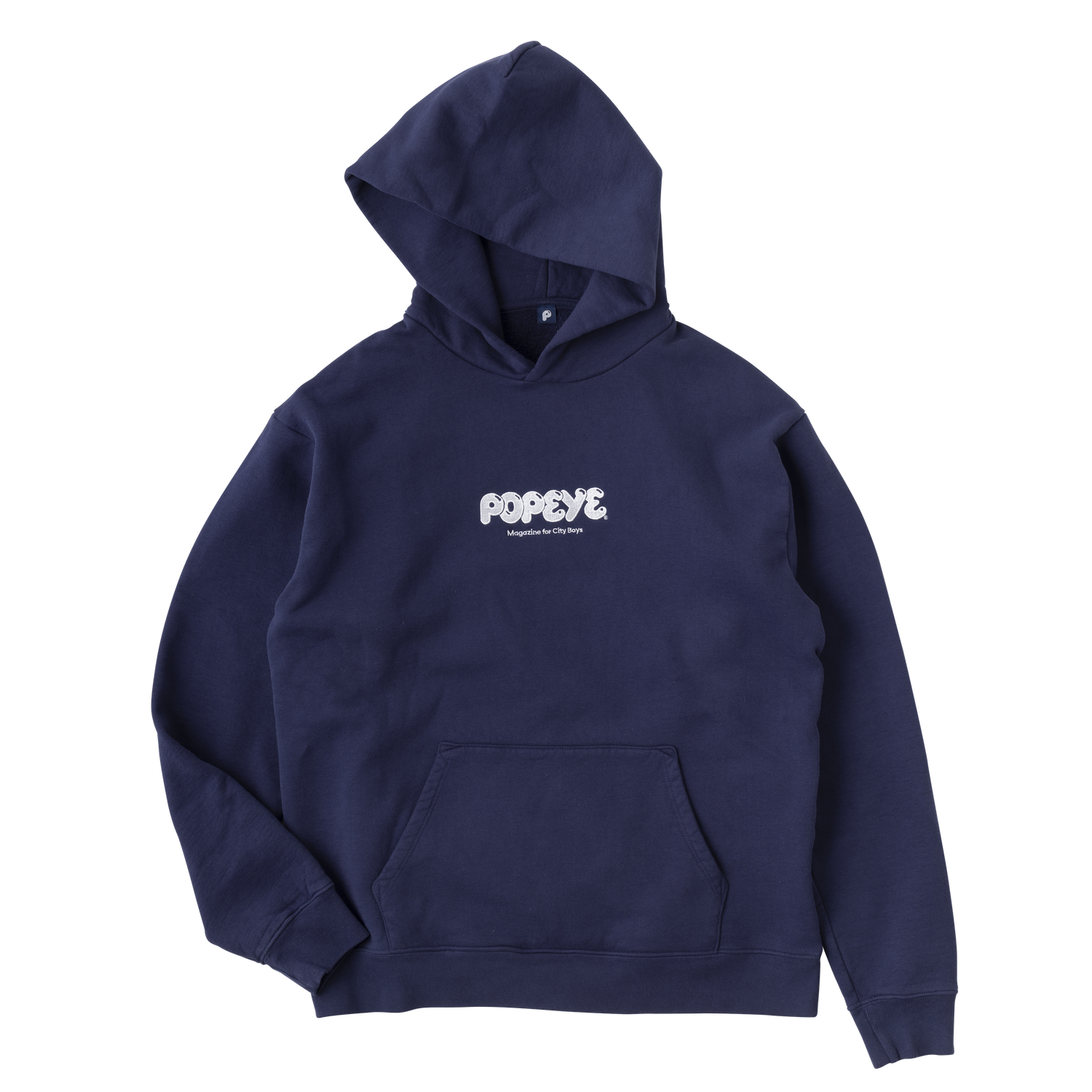 POPEYE Logo Hoodie / Deep Navy - POPEYE ONLINE STORE