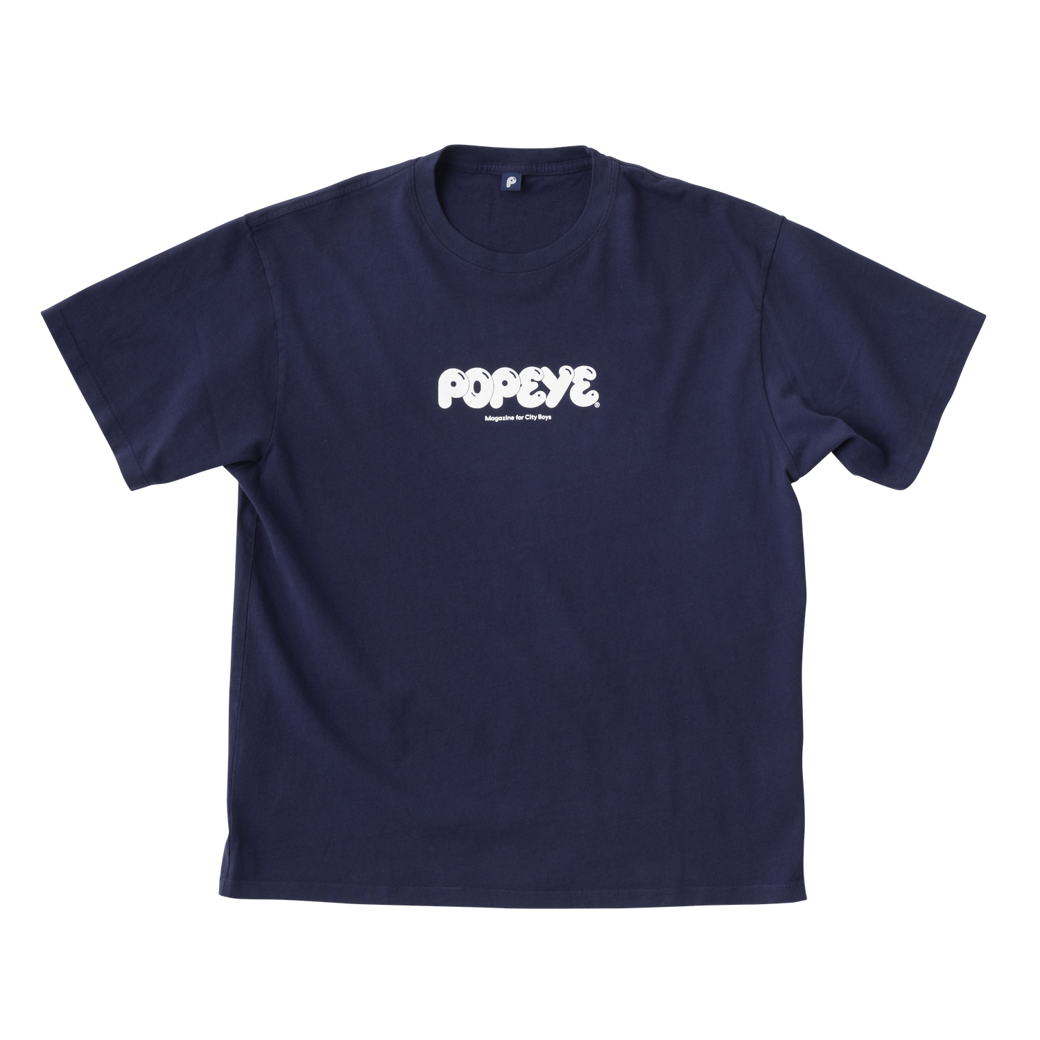 POPEYE Logo T-Shirt / Deep Navy - POPEYE ONLINE STORE POPEYE Logo T-Shirt / Deep Navy - POPEYE ONLINE STORE