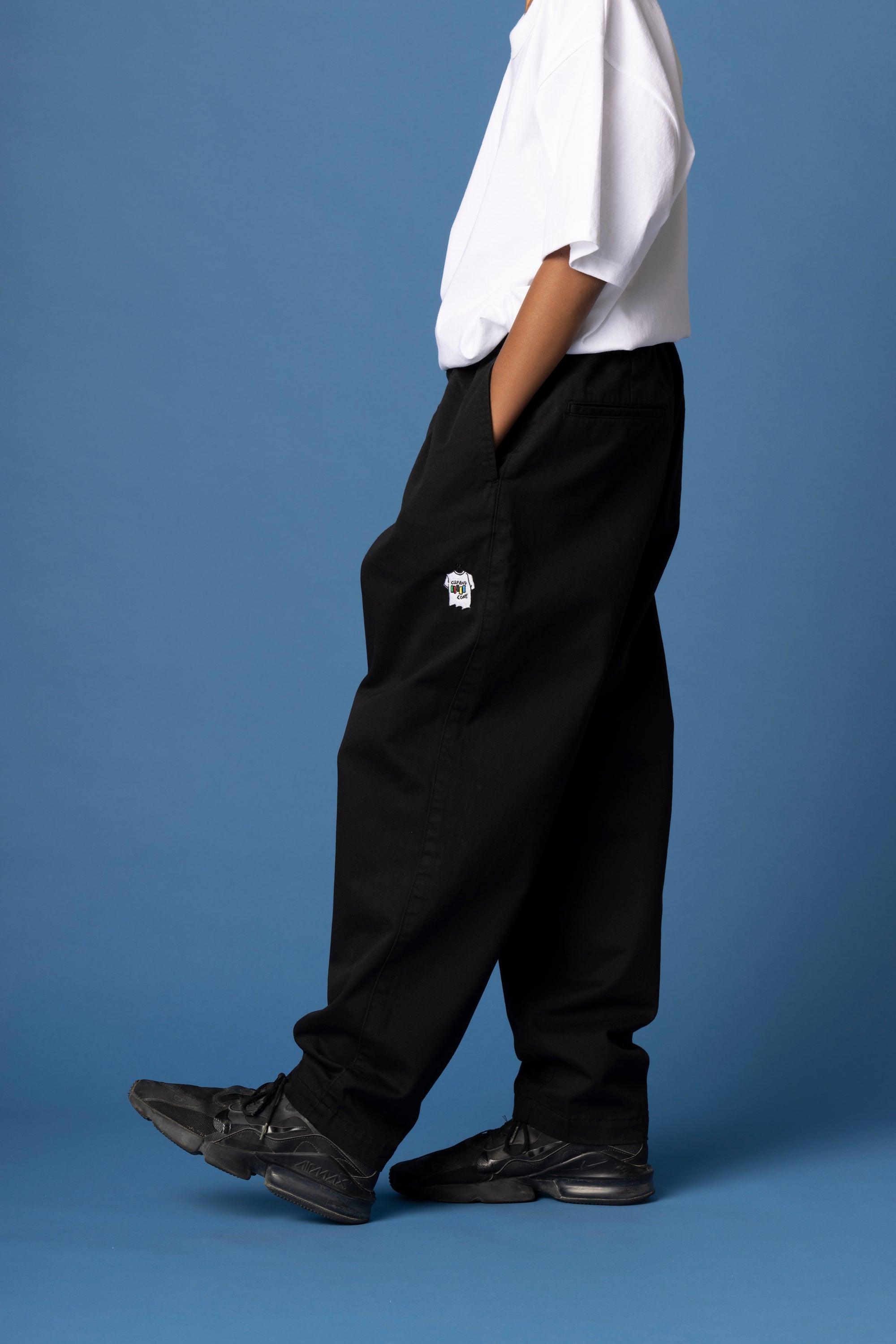 [受注生産・8月末 - 9月半ばお届け予定] CUP AND CONE × POPEYE: Cotton Twill Easy Pants